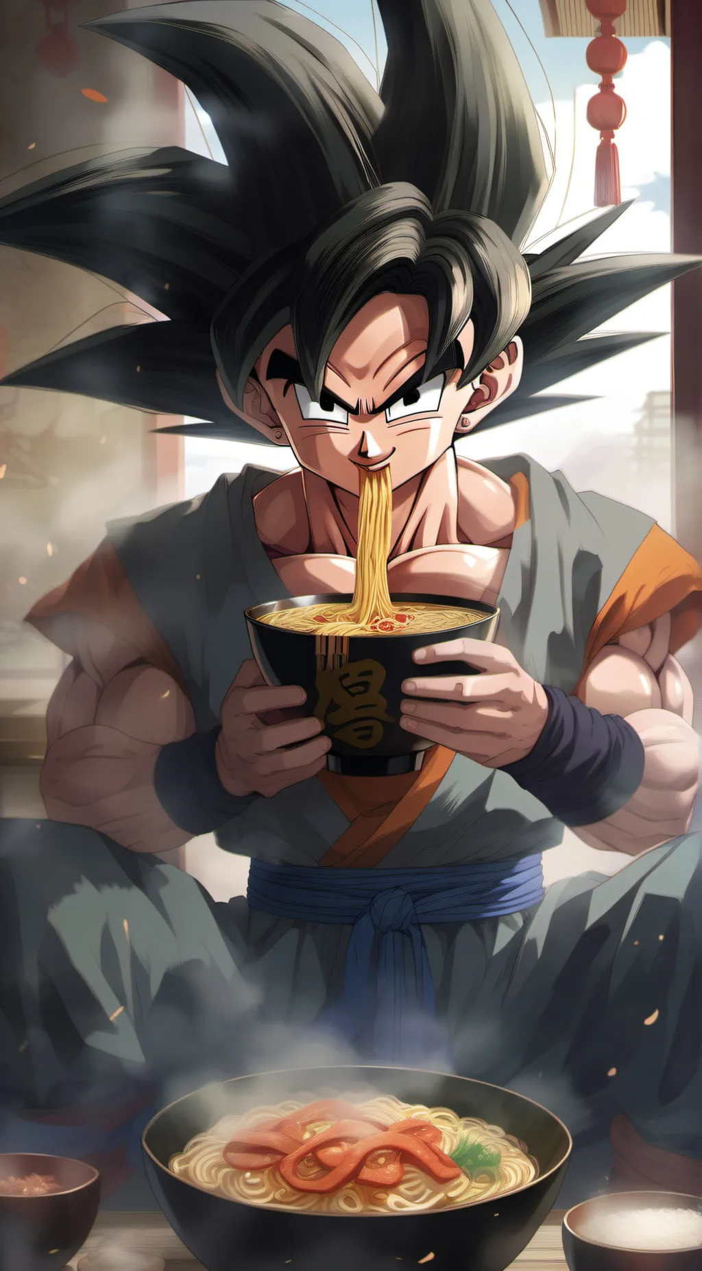 ai character: Goku background