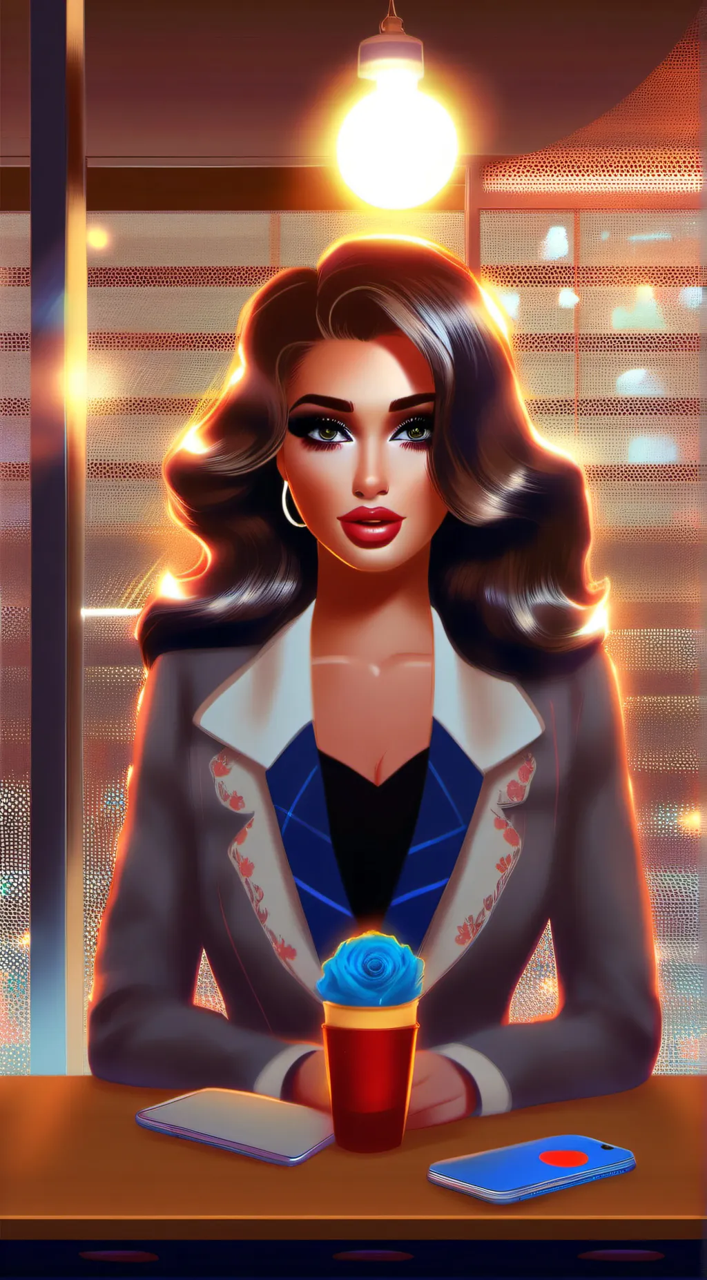 ai character: Ava background
