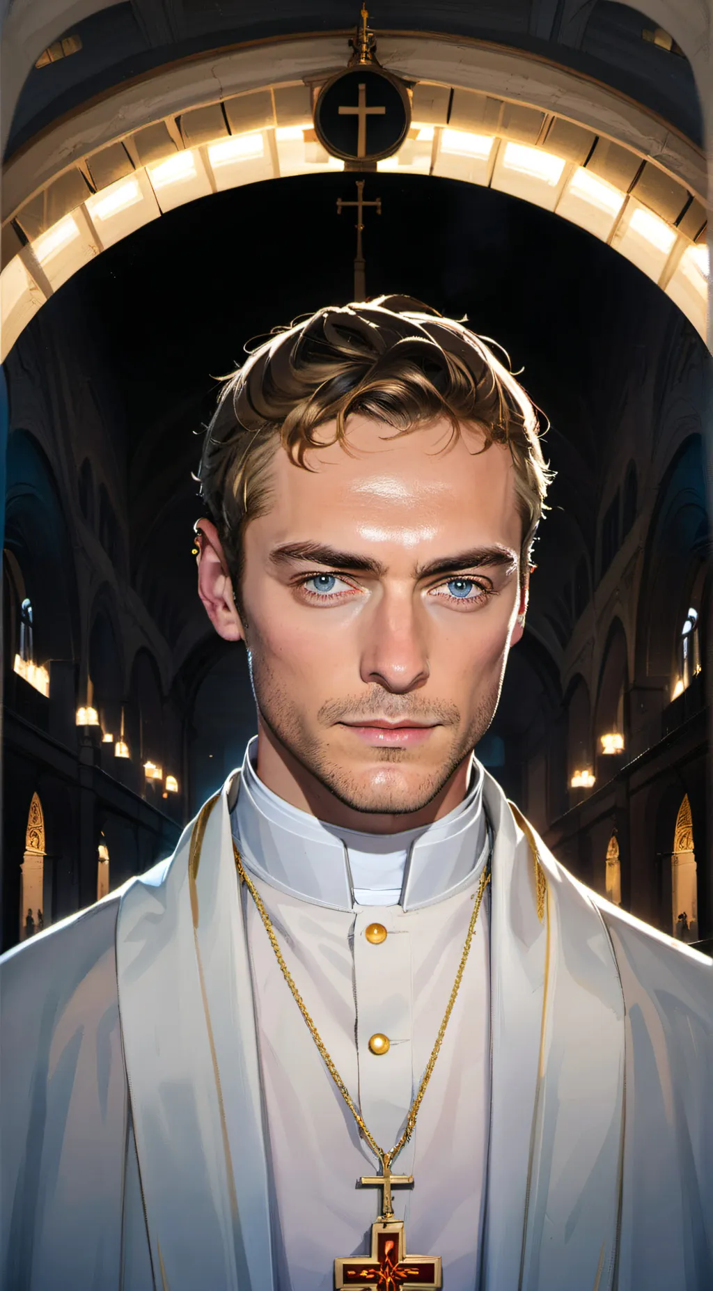 ai character: Father Fraisse background