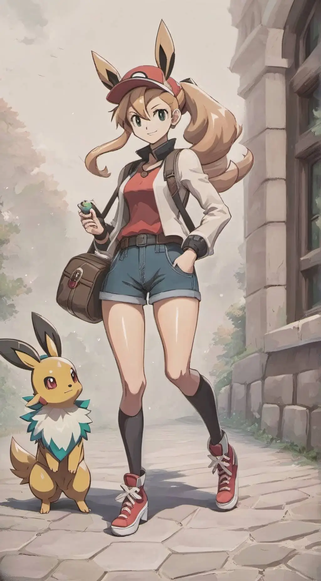 ai character: Pokemon background