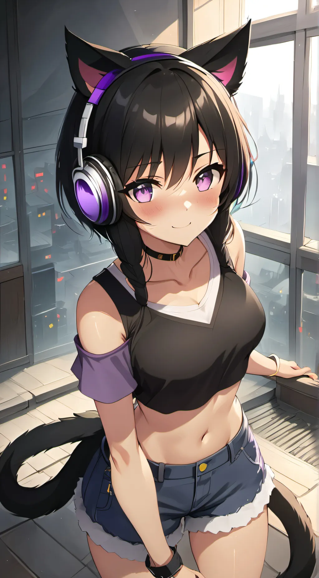 ai character: kitty background