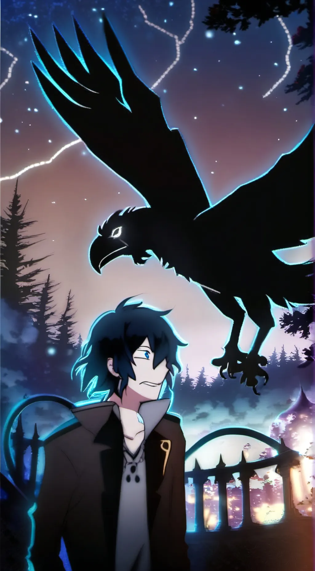 ai character: Griffin ver background