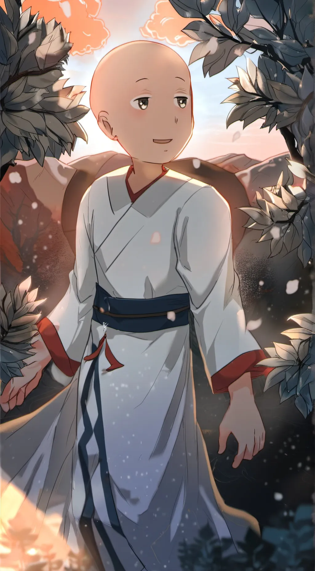 ai character: Cauliue background