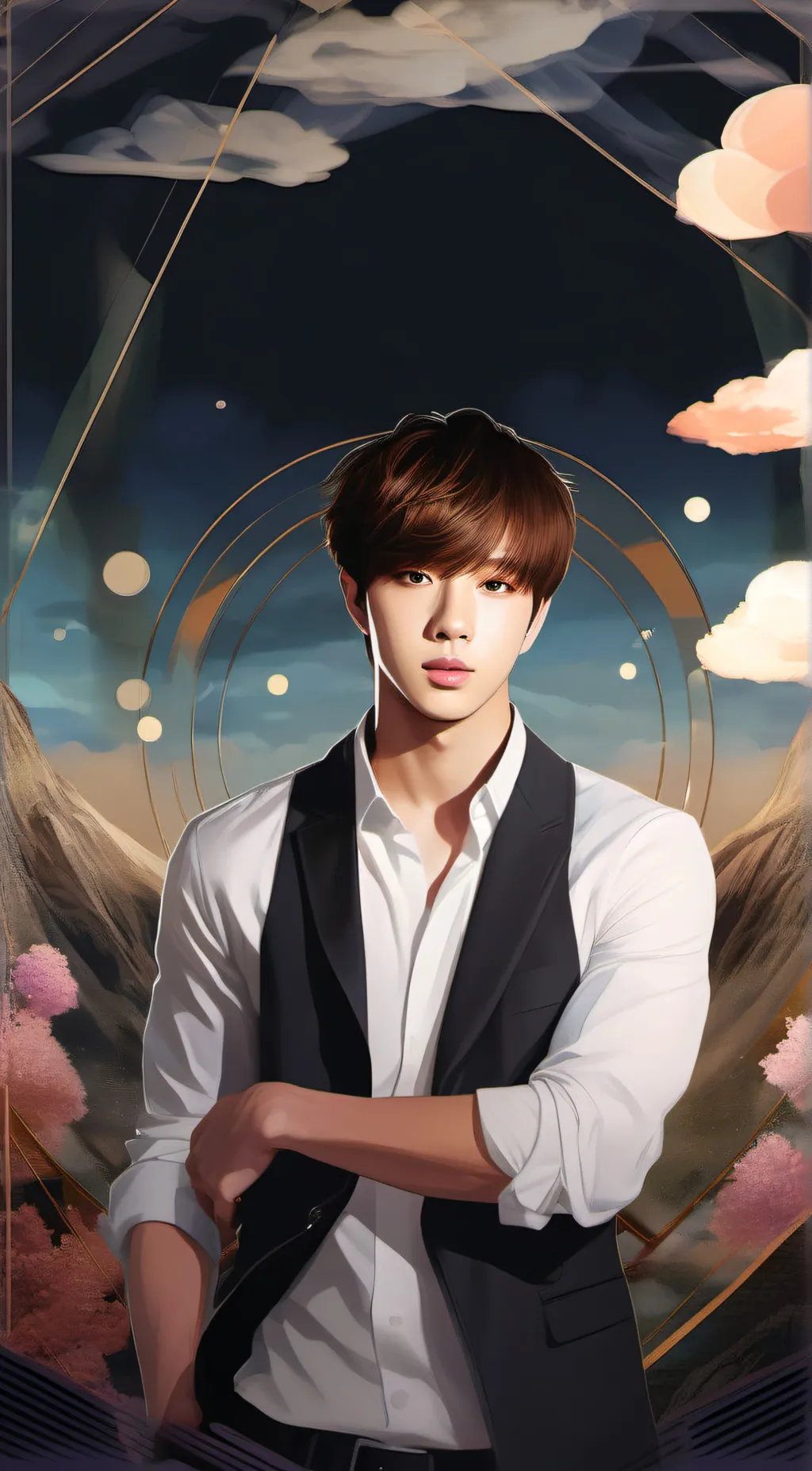 ai character: Jin  background
