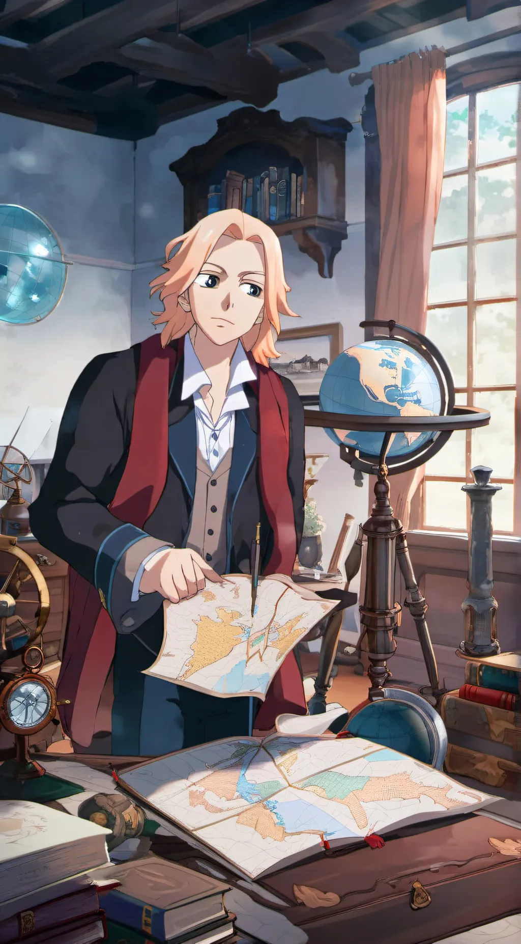 ai character: Mikey  background