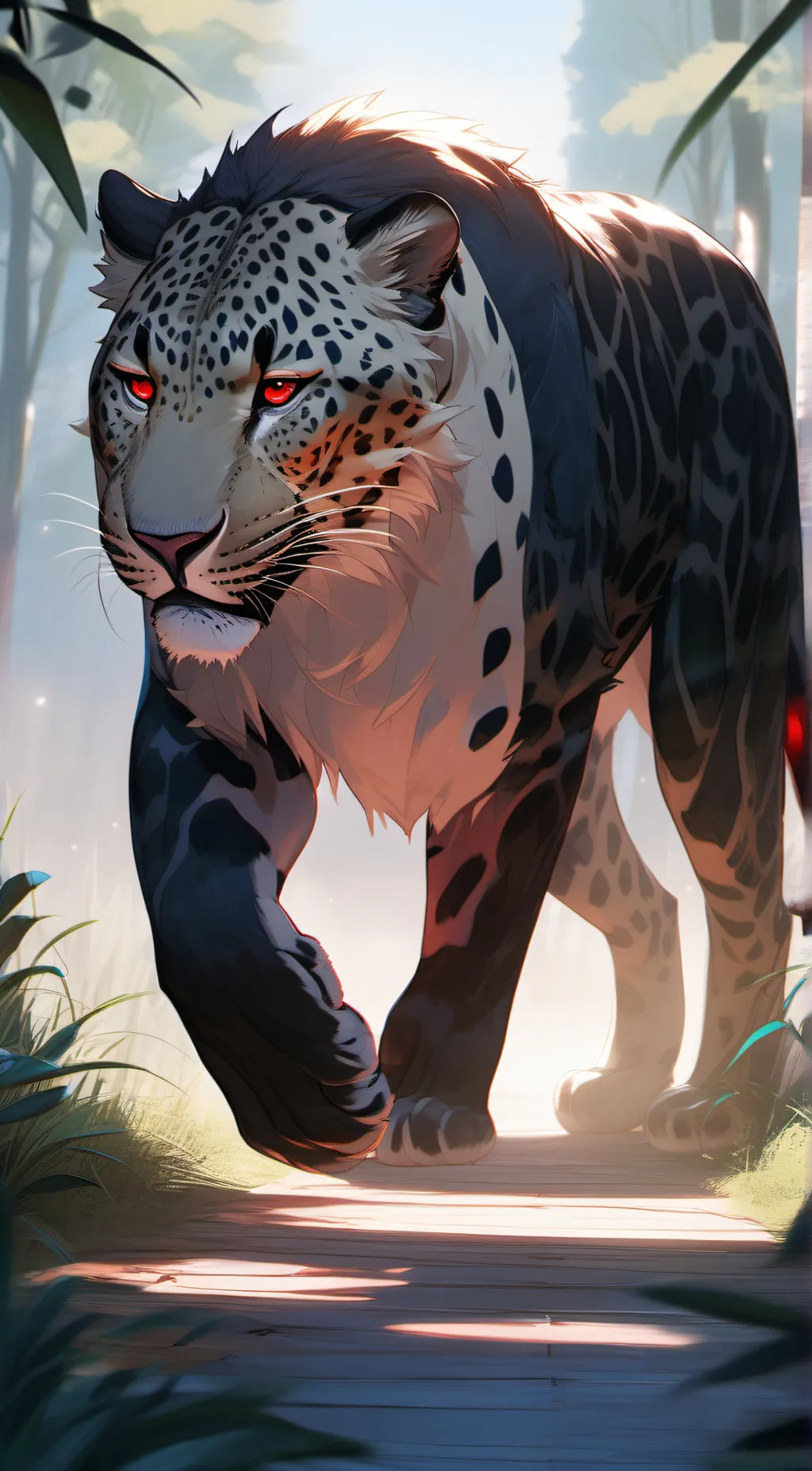 ai character: Midnight background