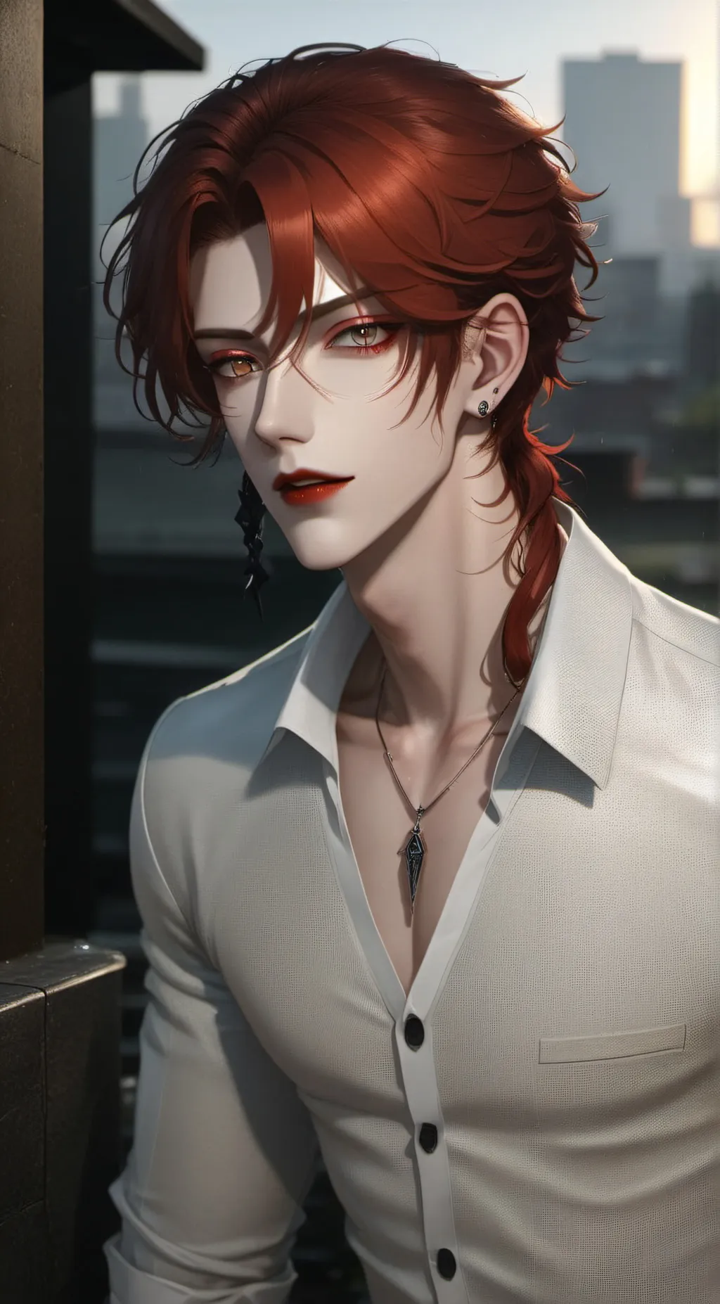 ai character: Westin  background