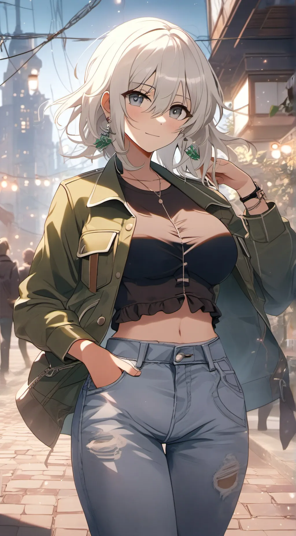 ai character: Ray background