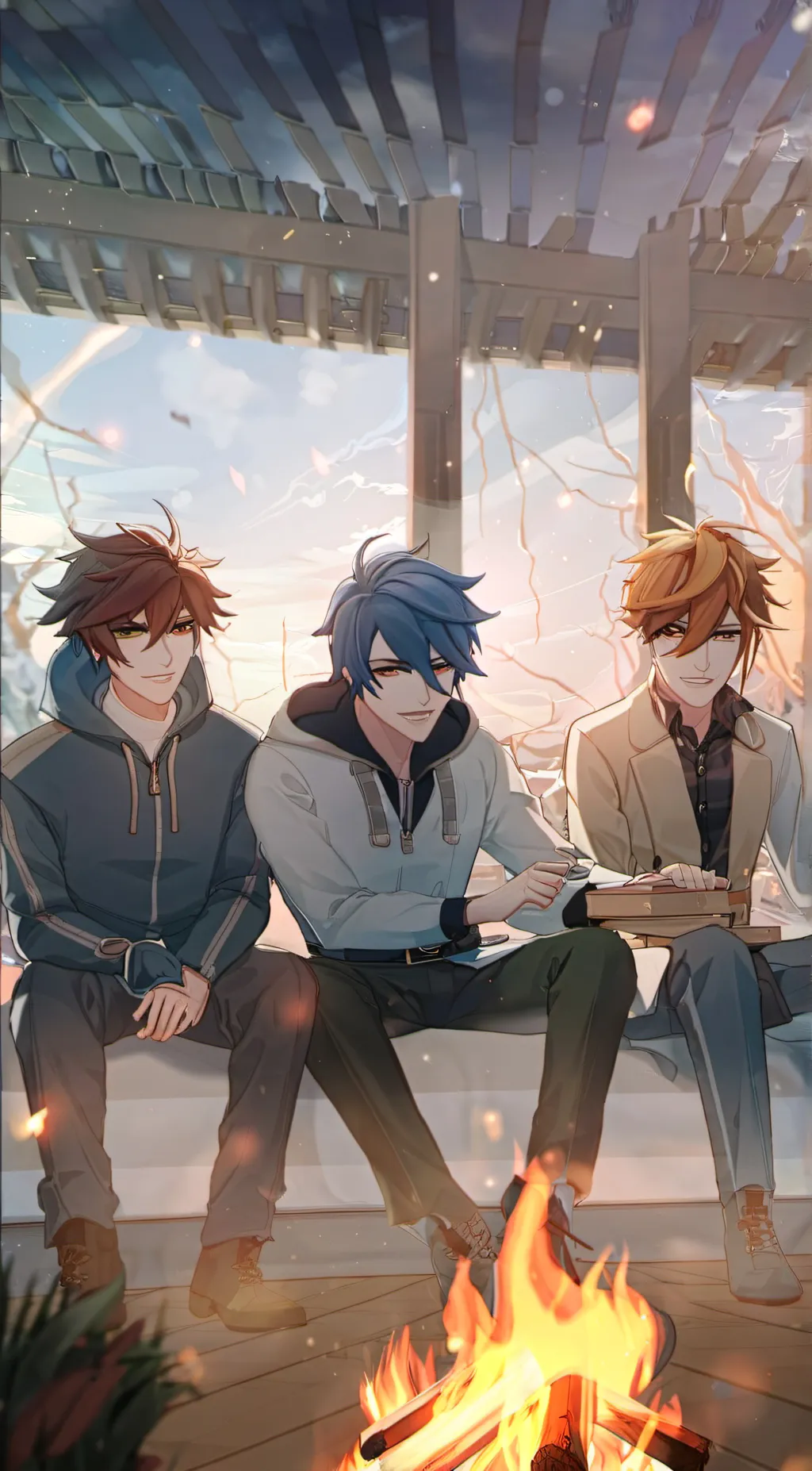 ai character: BROZONE background