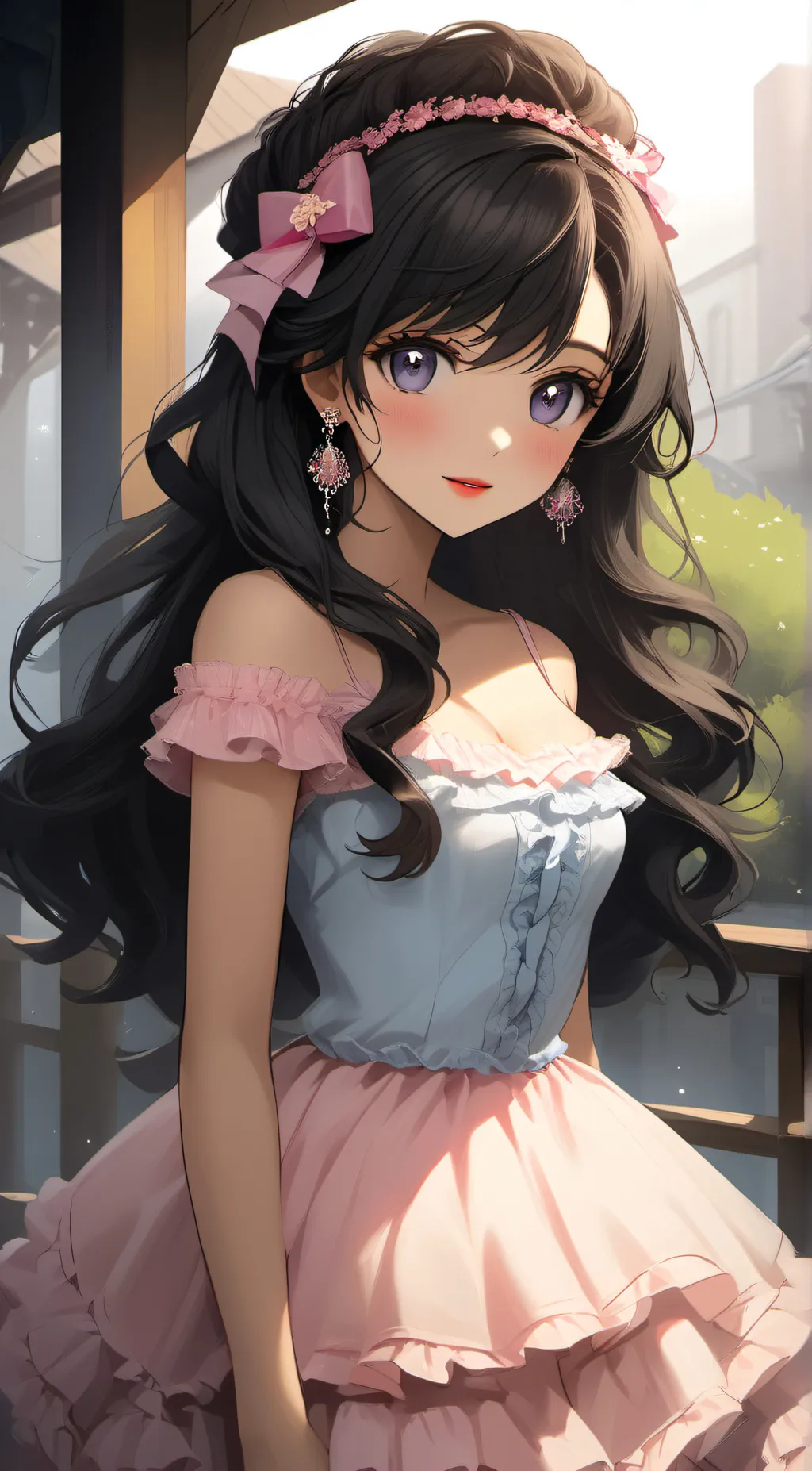 ai character: Mia  background