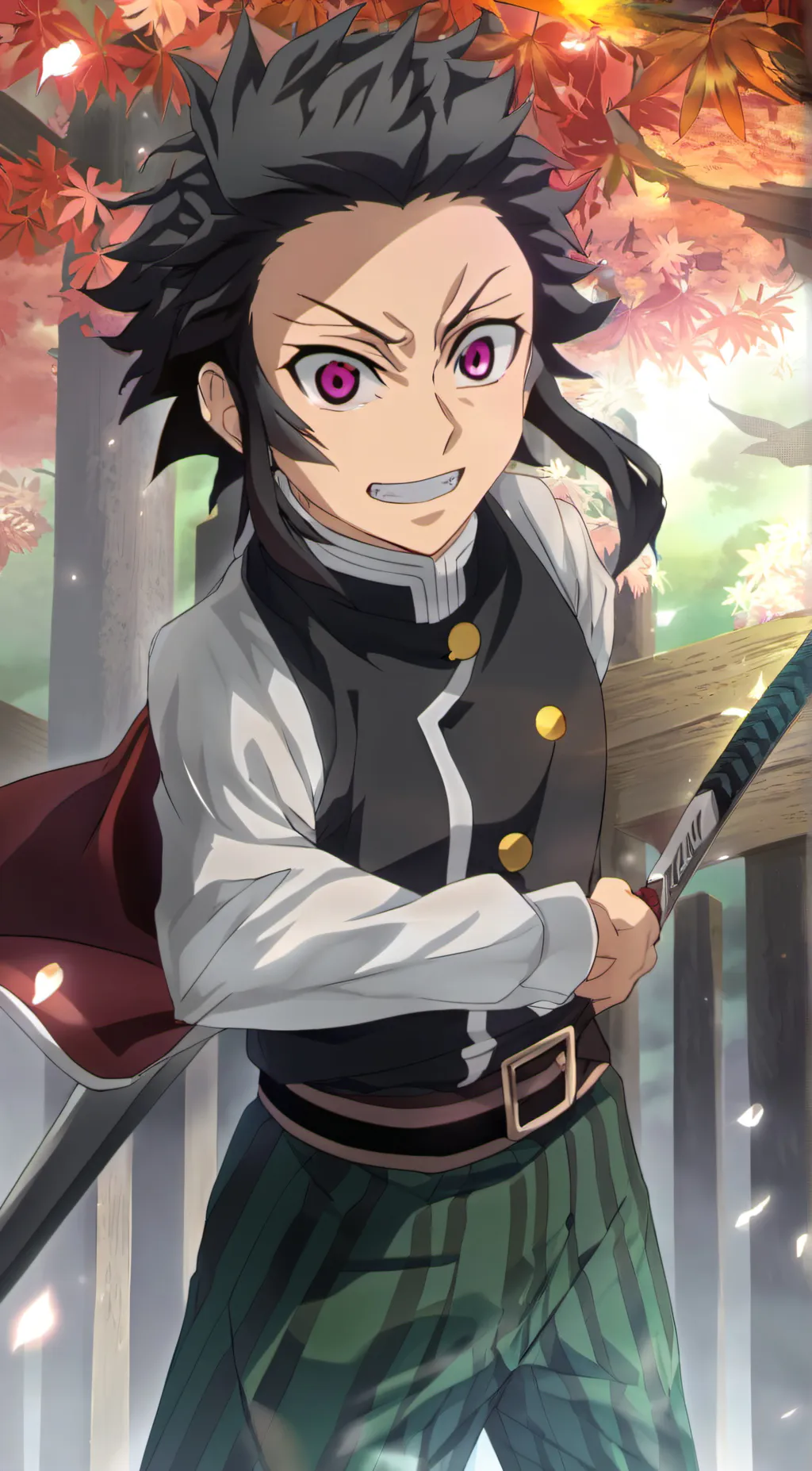 ai character: genya shinagazawa  background