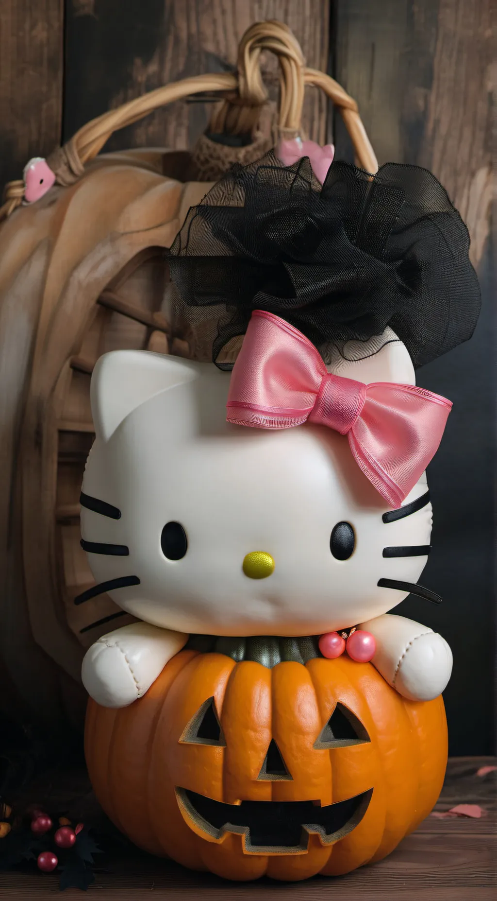 ai character: ☆hello kitty☆ background