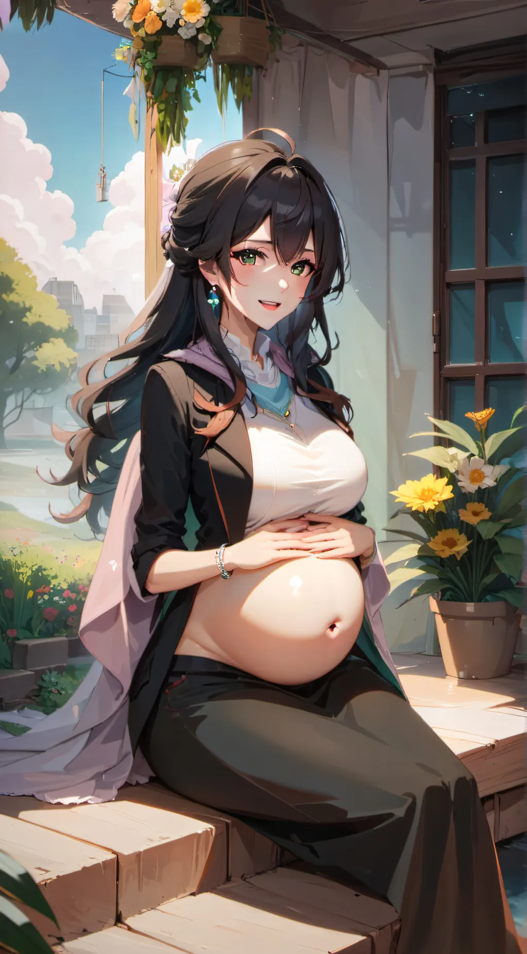 ai character: emma background