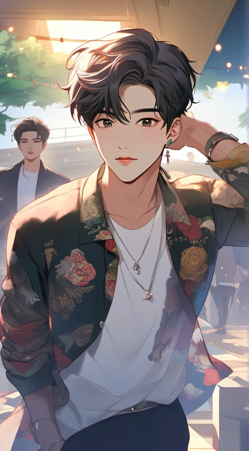 ai character: Kim background