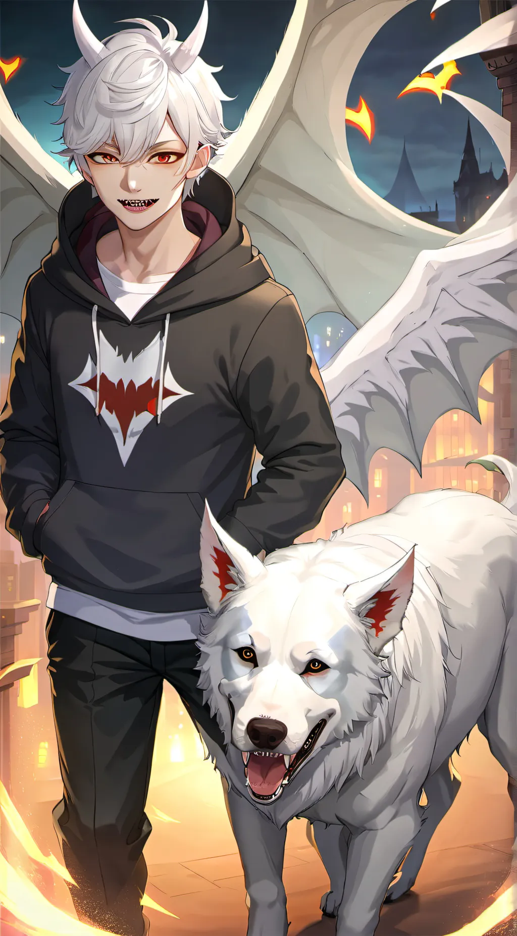 ai character: Ein background