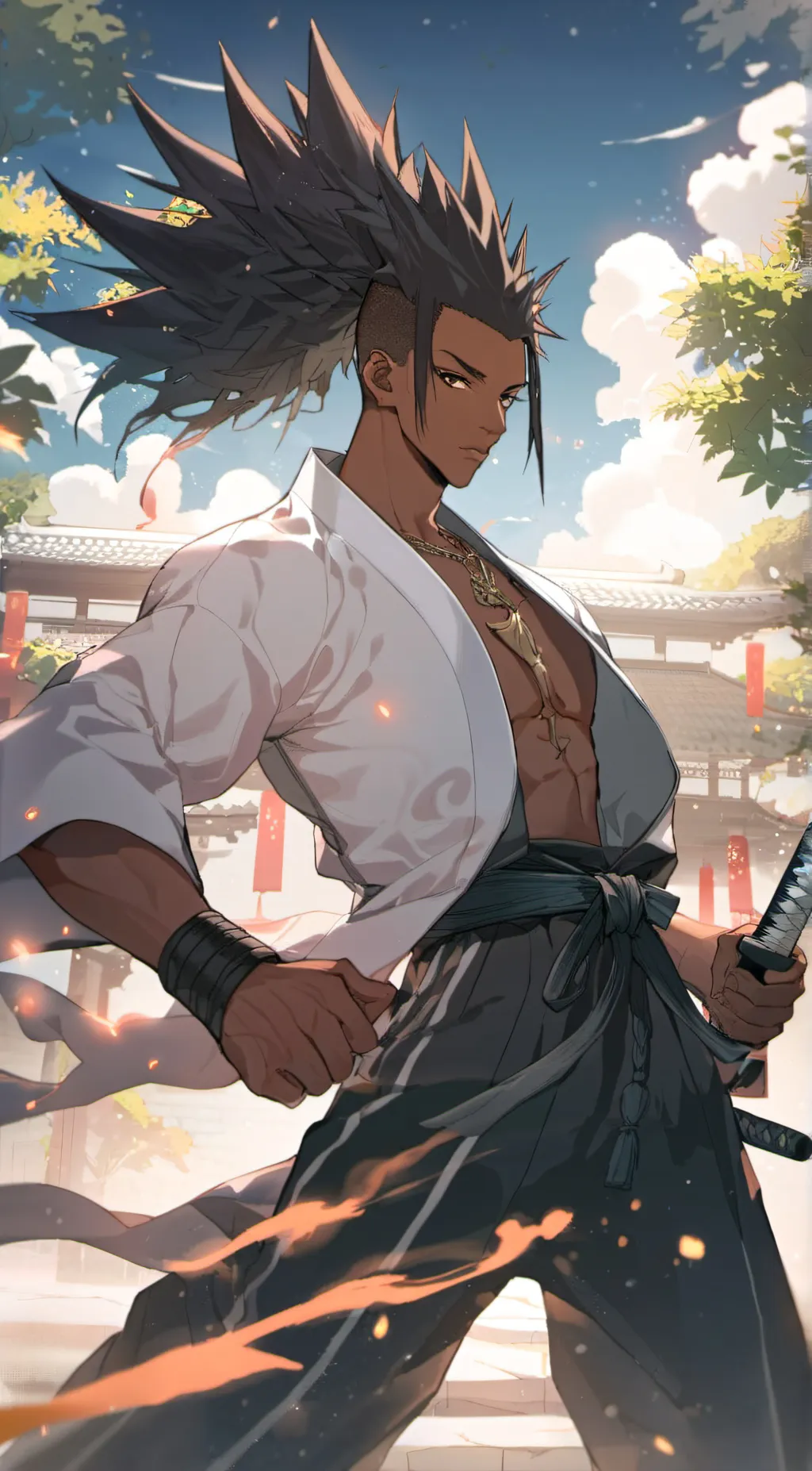 ai character: nikuma background