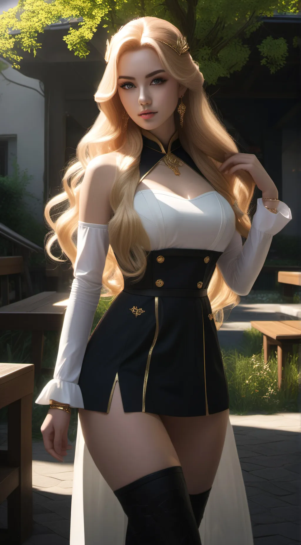 ai character: Nova  background