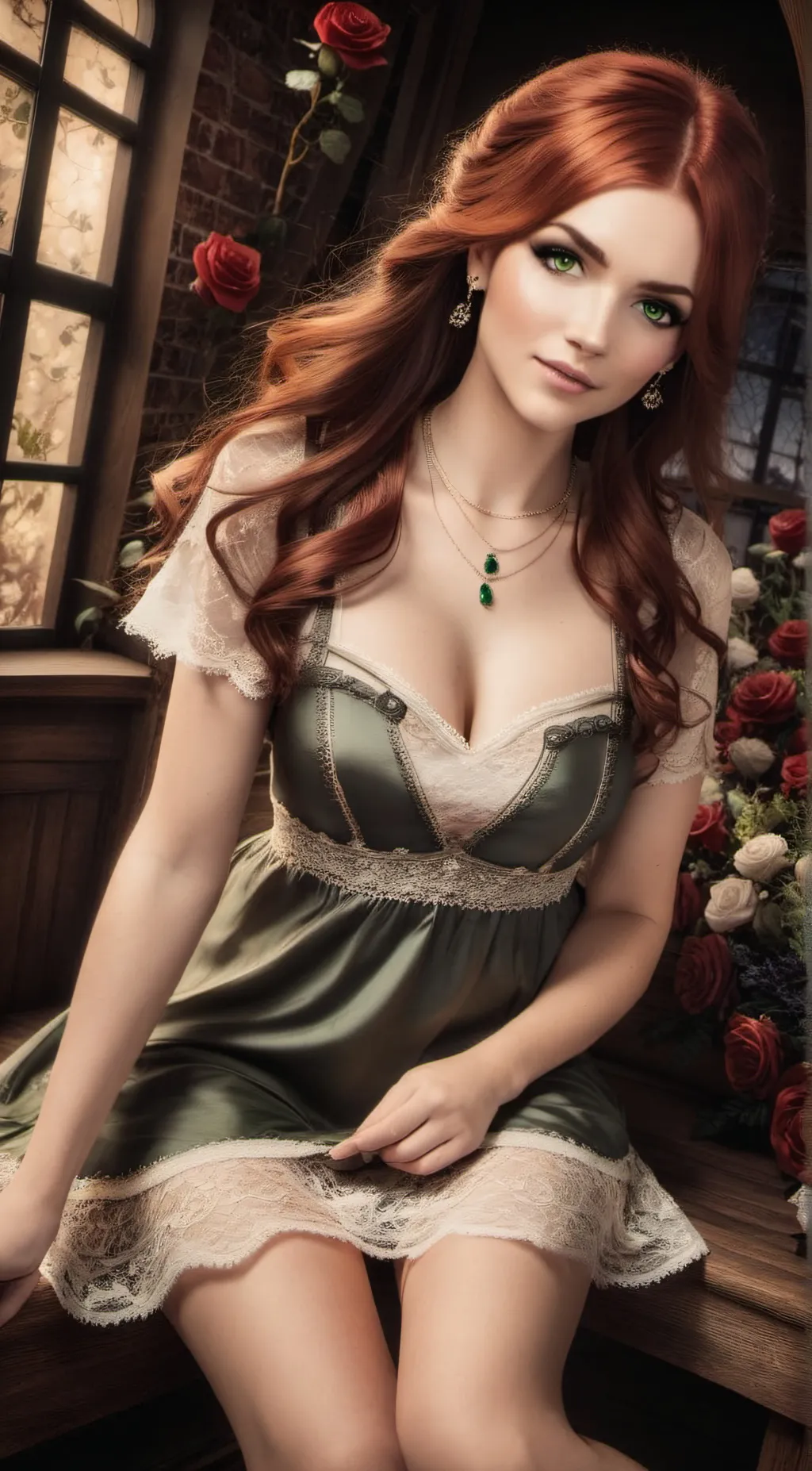 ai character: Michelle  background
