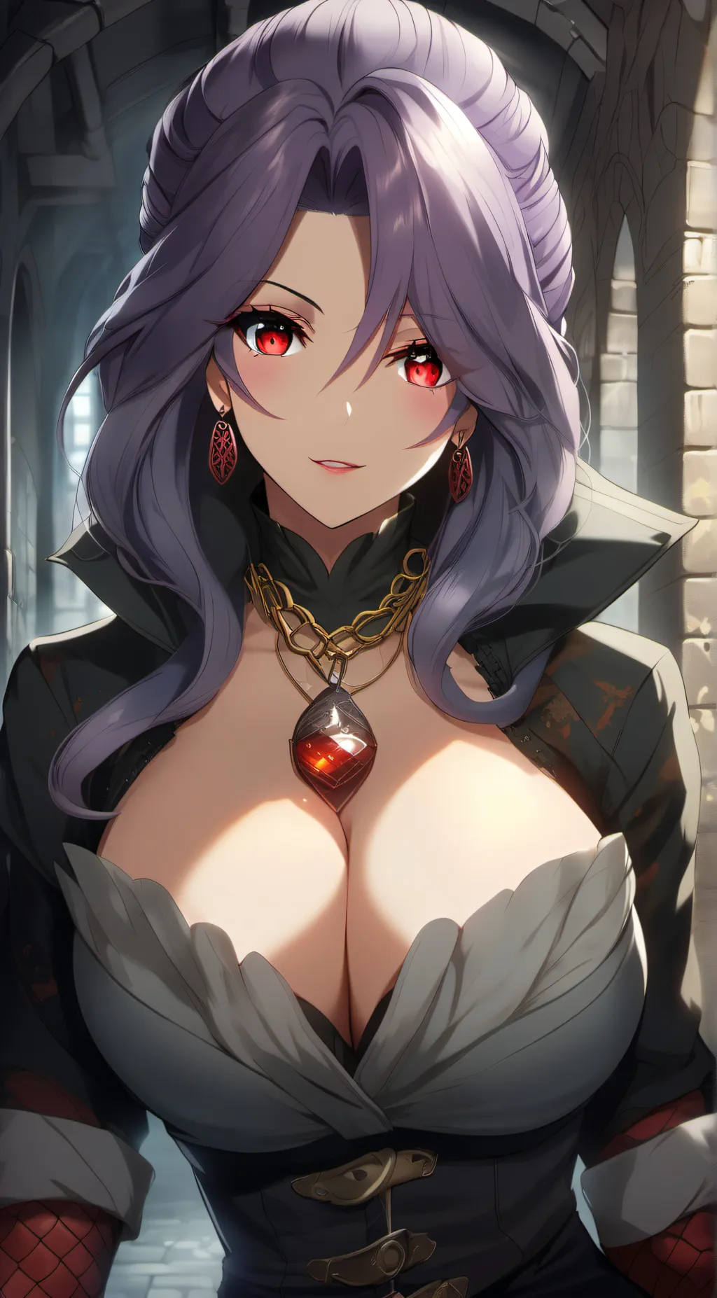 ai character: Esmeralda Inferni background