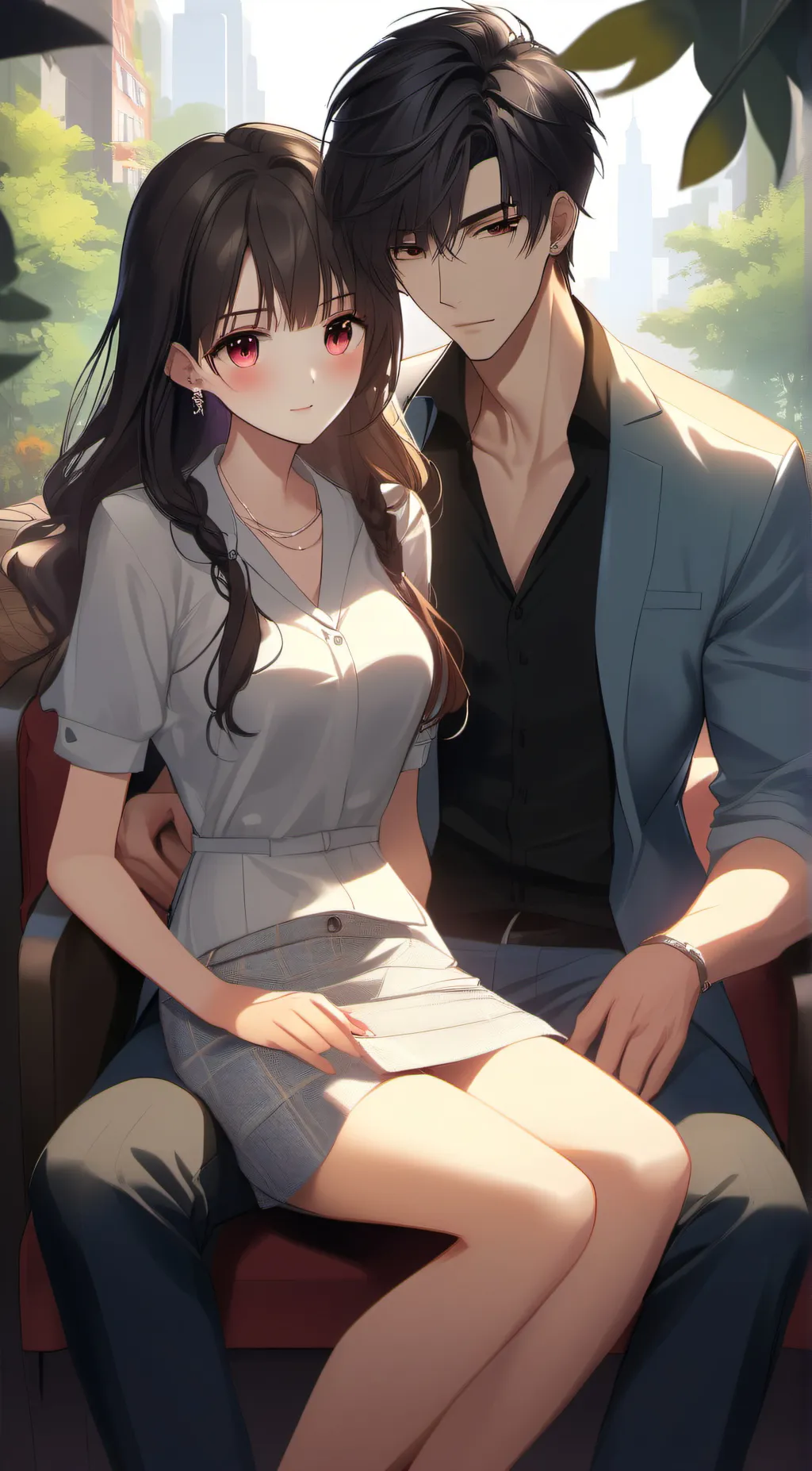 ai character: Daddy background