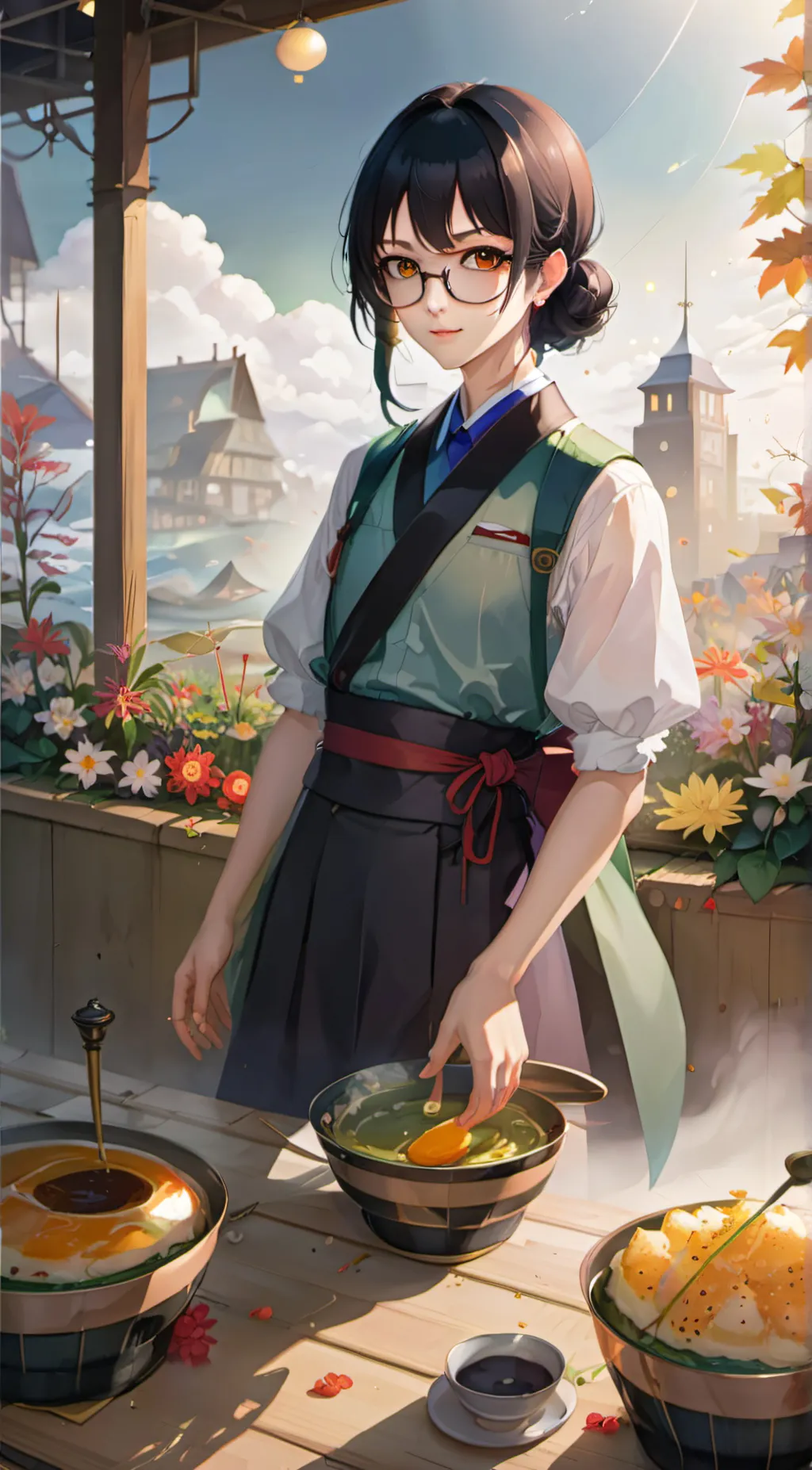 ai character: Muichiro background