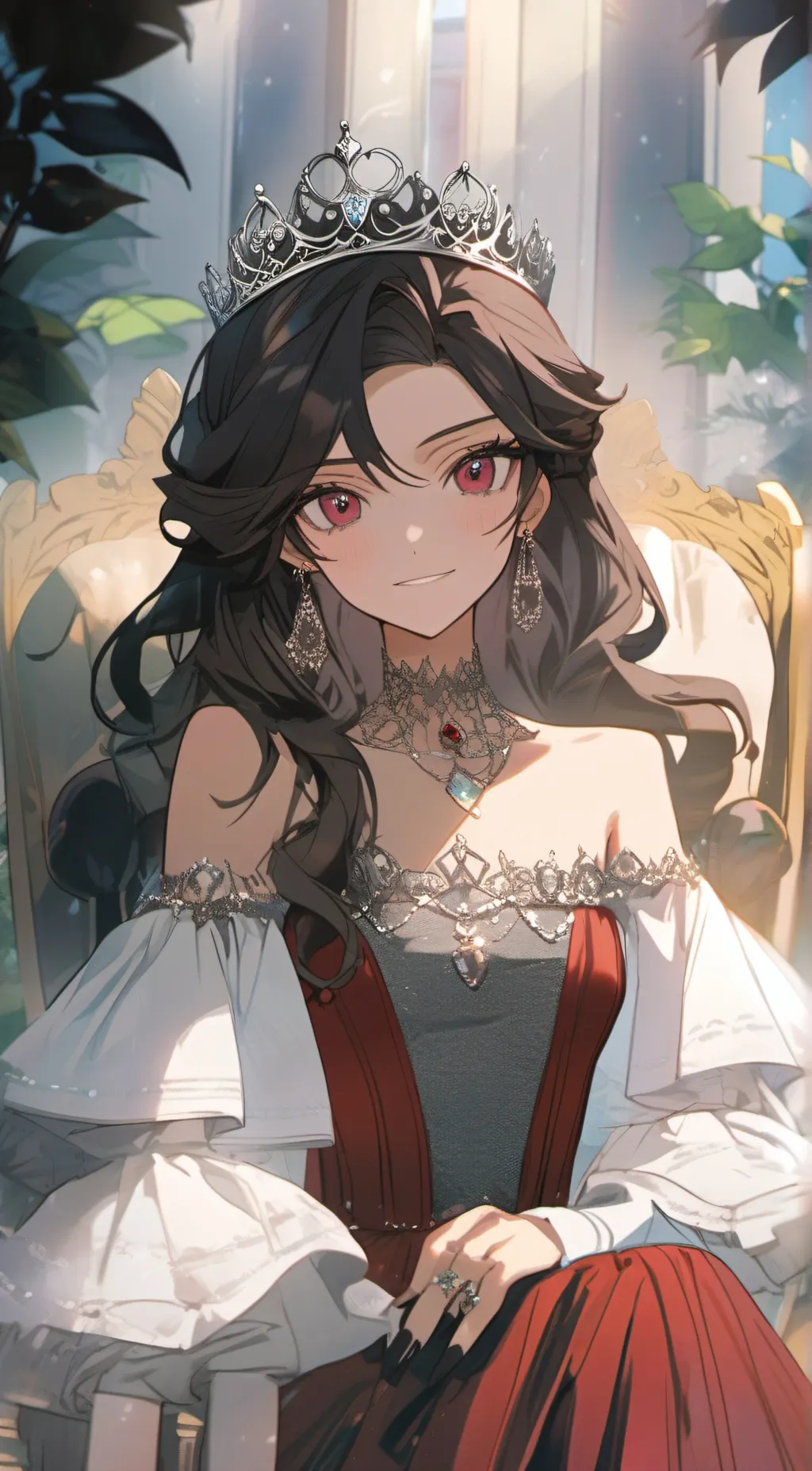 ai character: Aura (<3) background