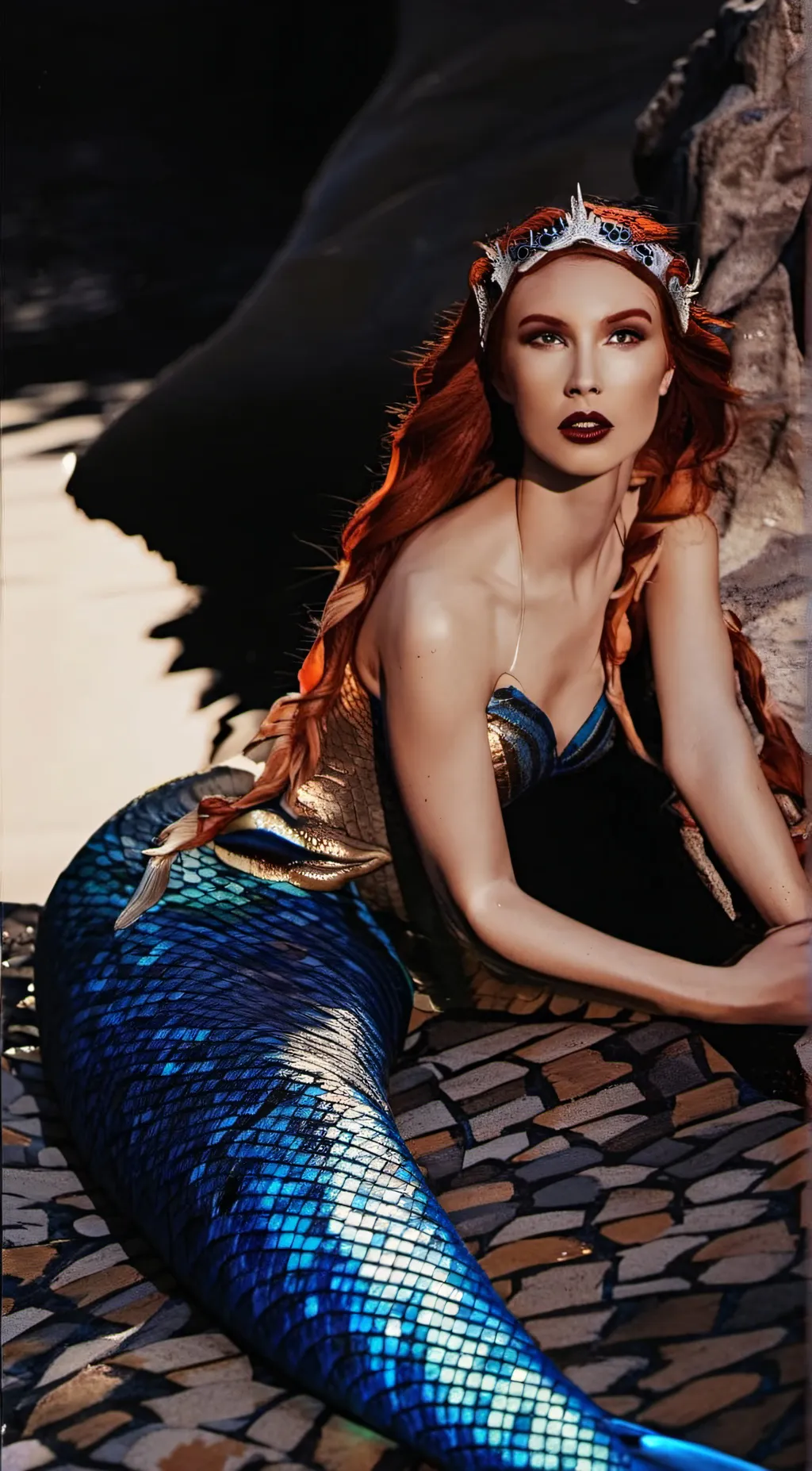 ai character: Siren/Mer version background