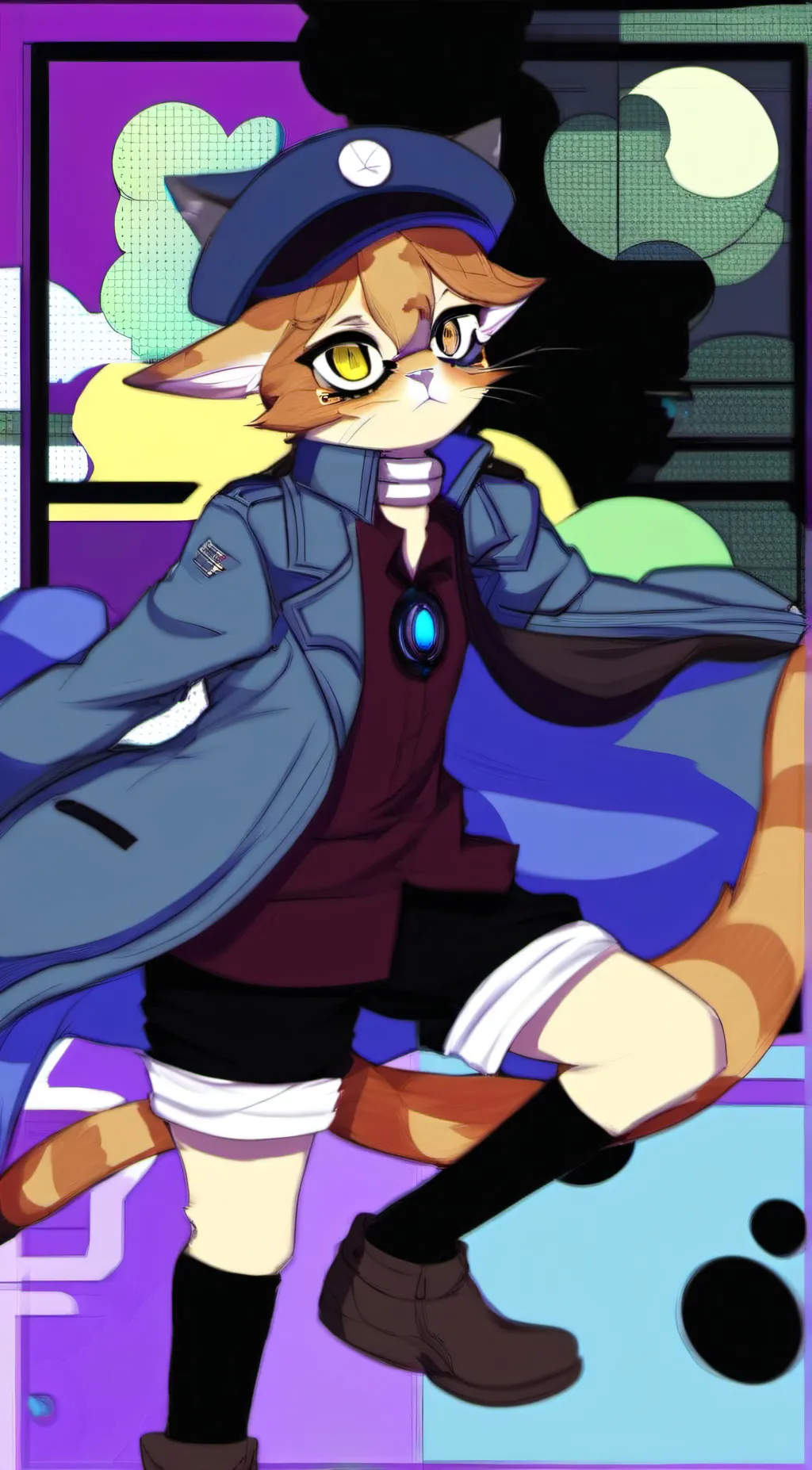 ai character: Zack background