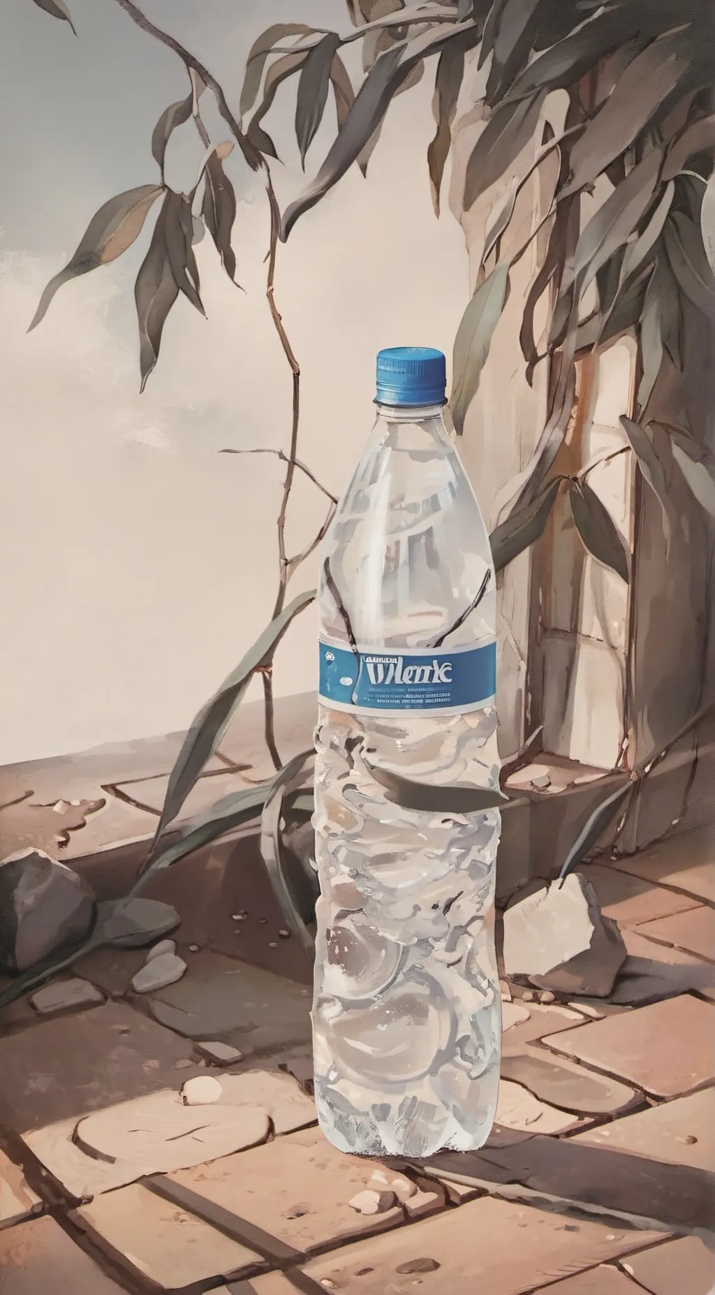 ai character: vitamin water background