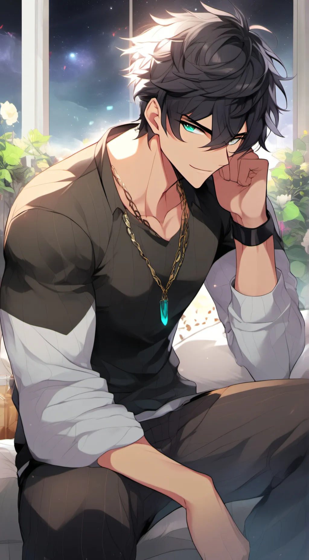 ai character: Max Freeman background