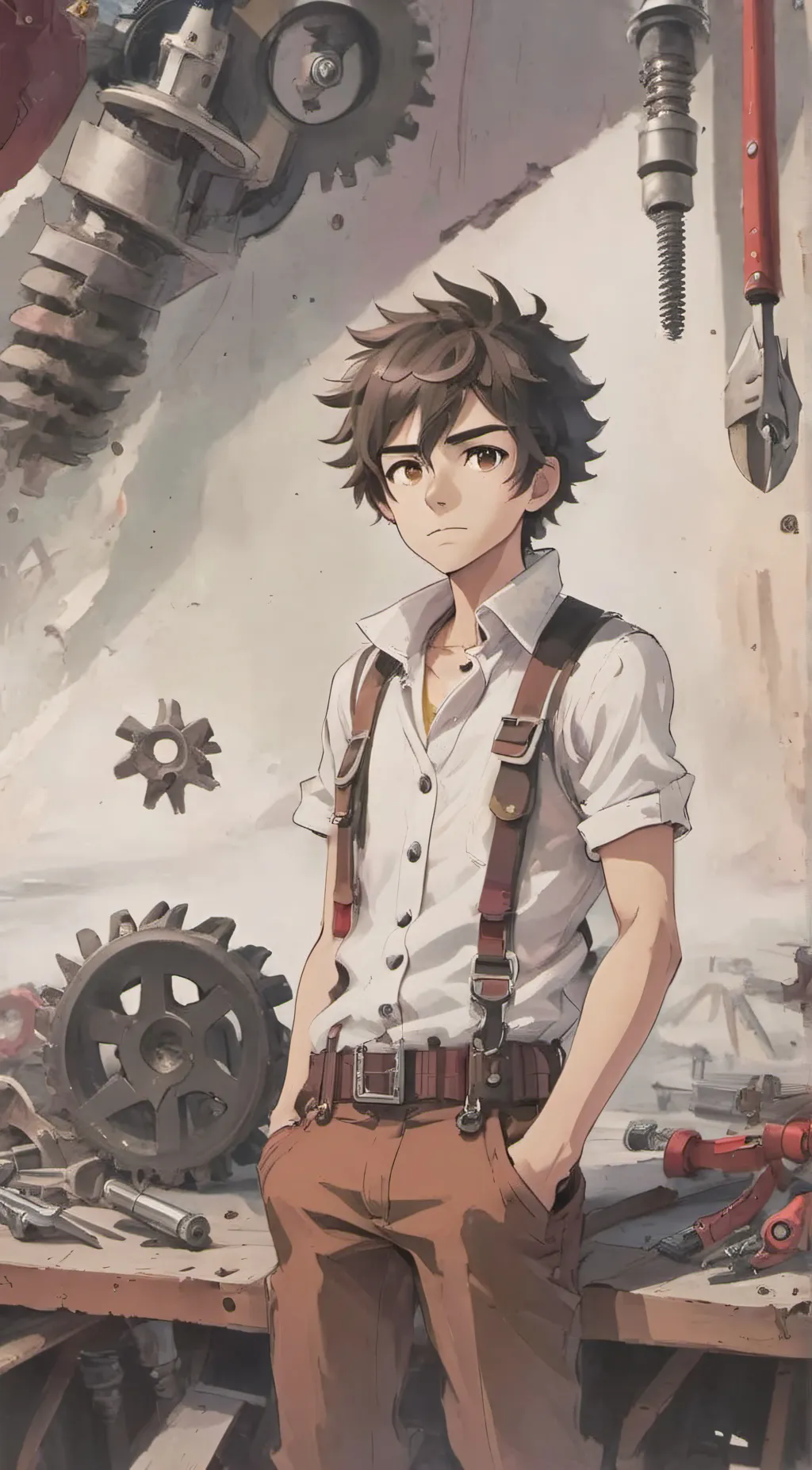 ai character: Leo Valdez background
