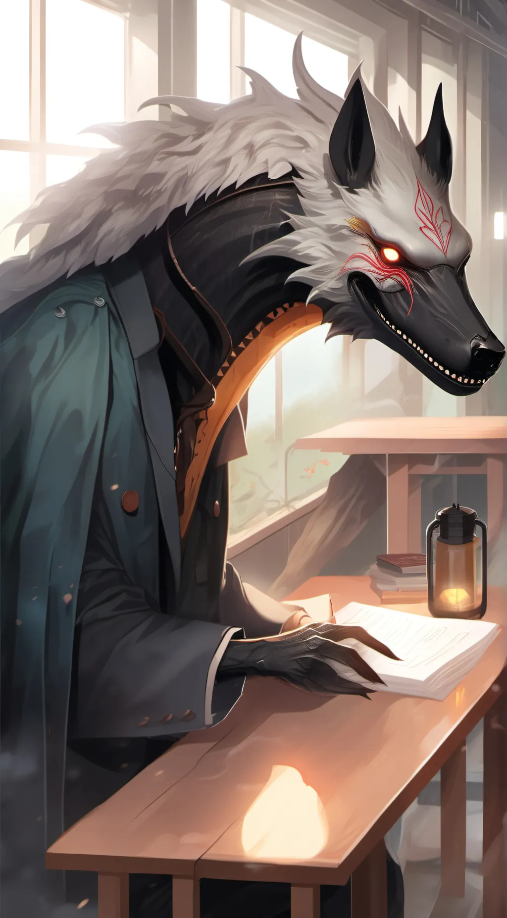 ai character: scp 77777 background