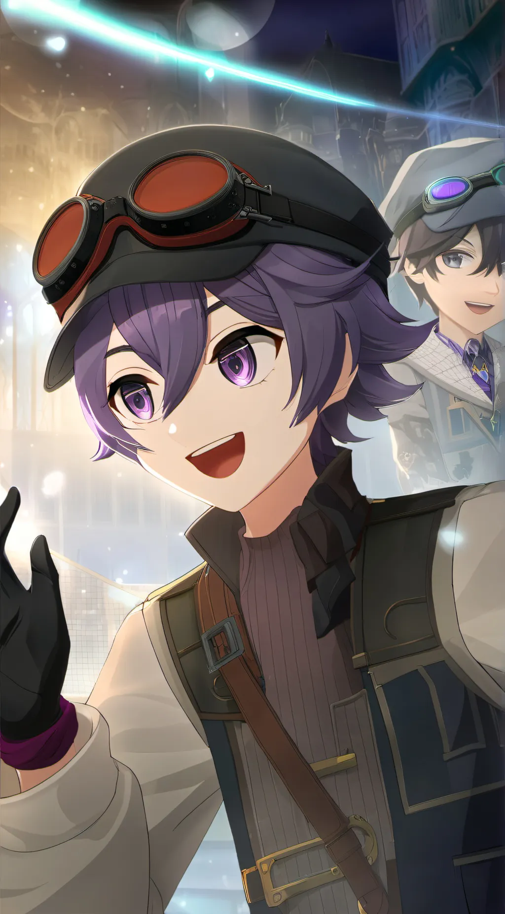 ai character: Genki background