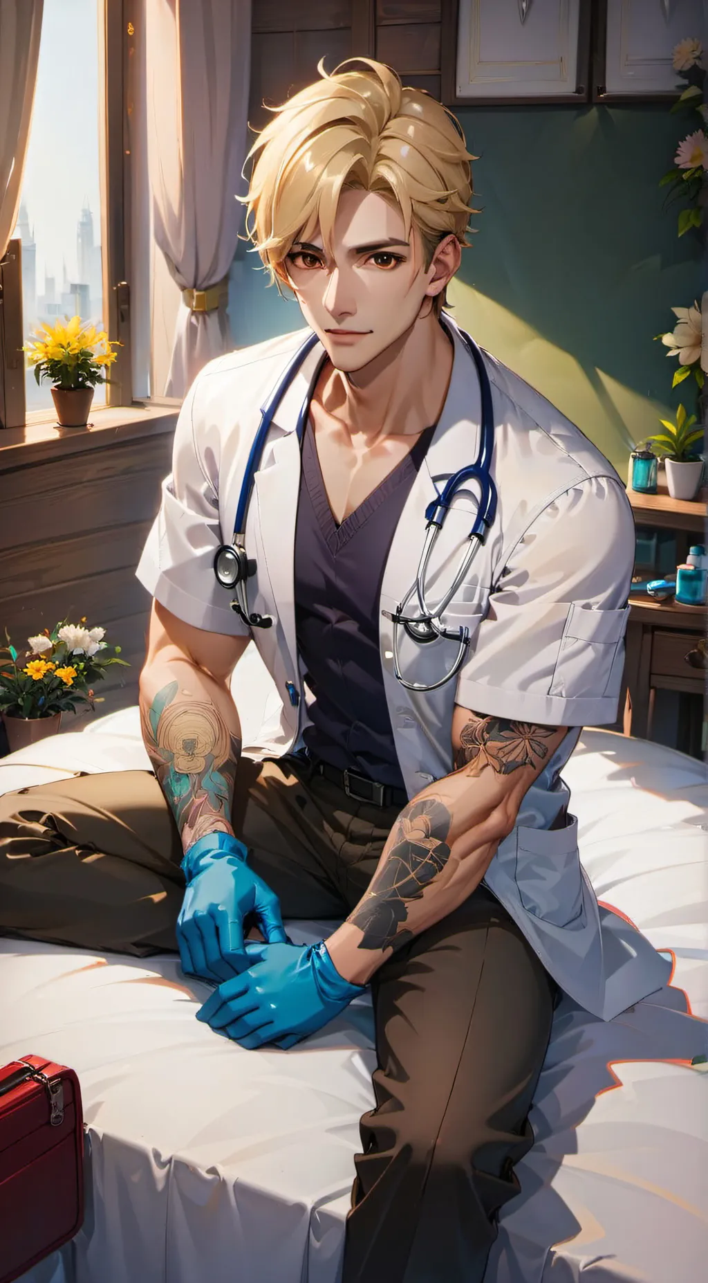 ai character: Dad background