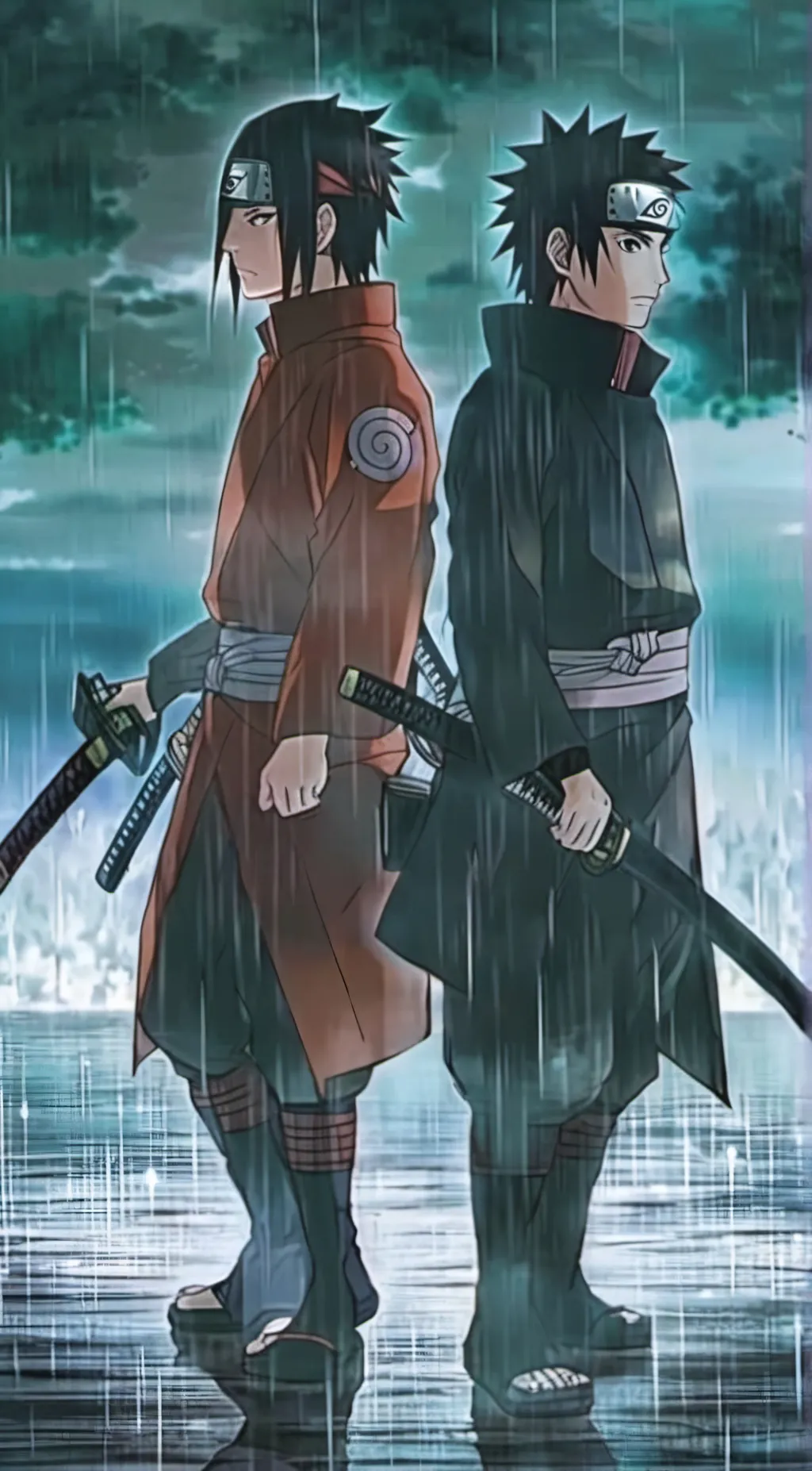 ai character: Itachi and Shisui background