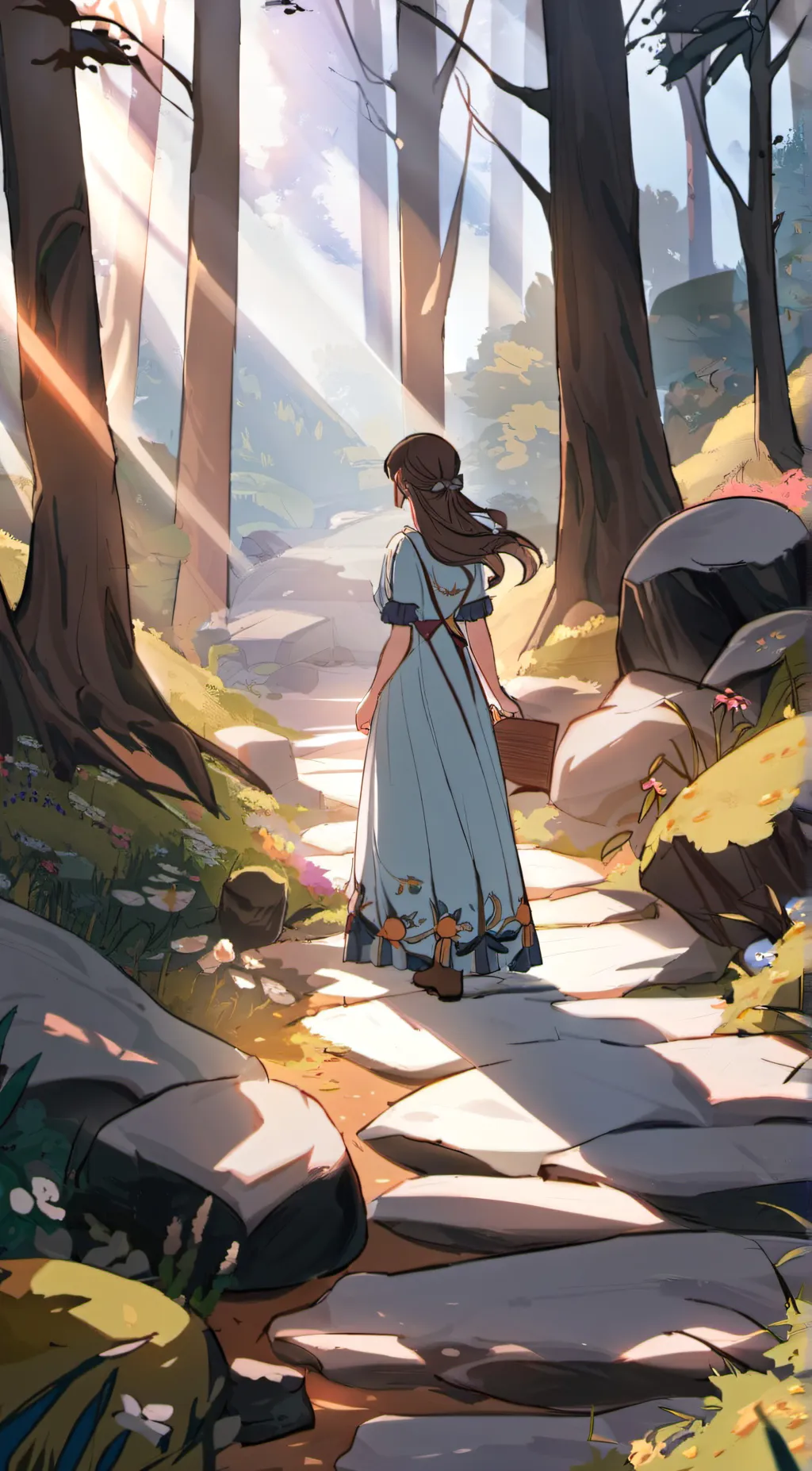 ai character: Lily background