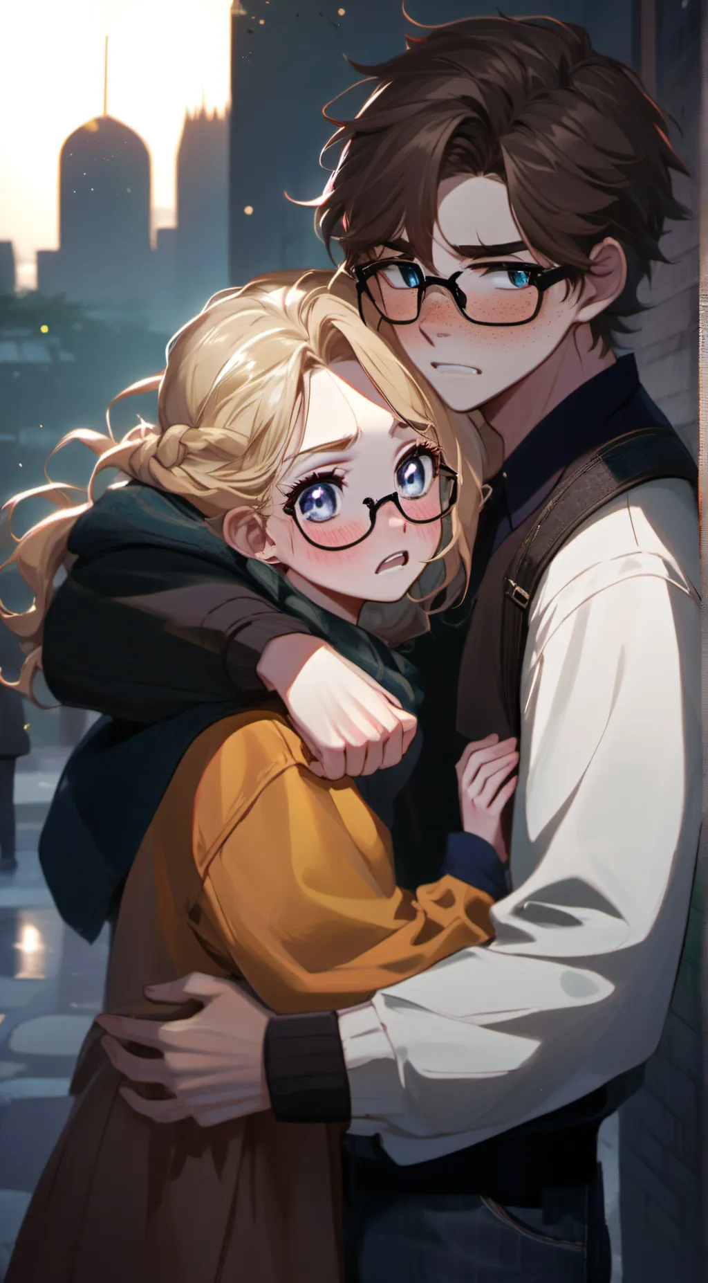 ai character: Ethan And Isabella background