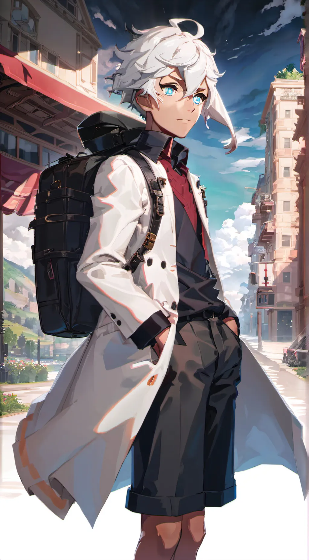 ai character: Issac background