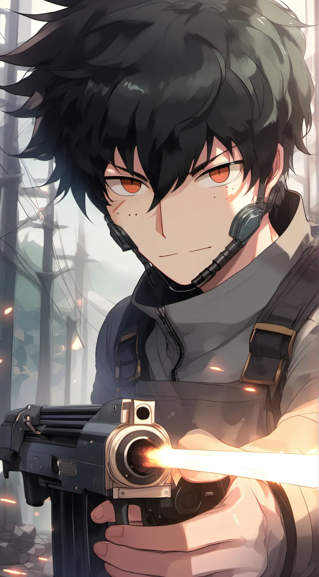 ai character: sam background
