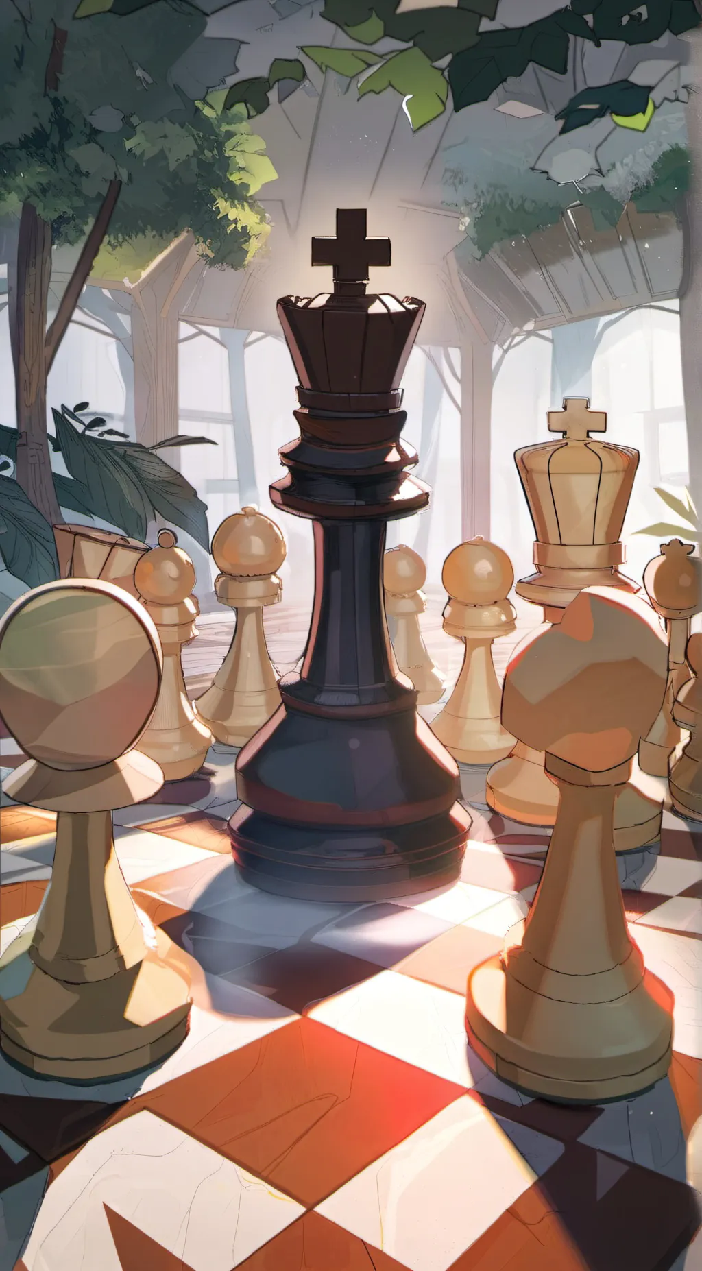 ai character: Kinger  background