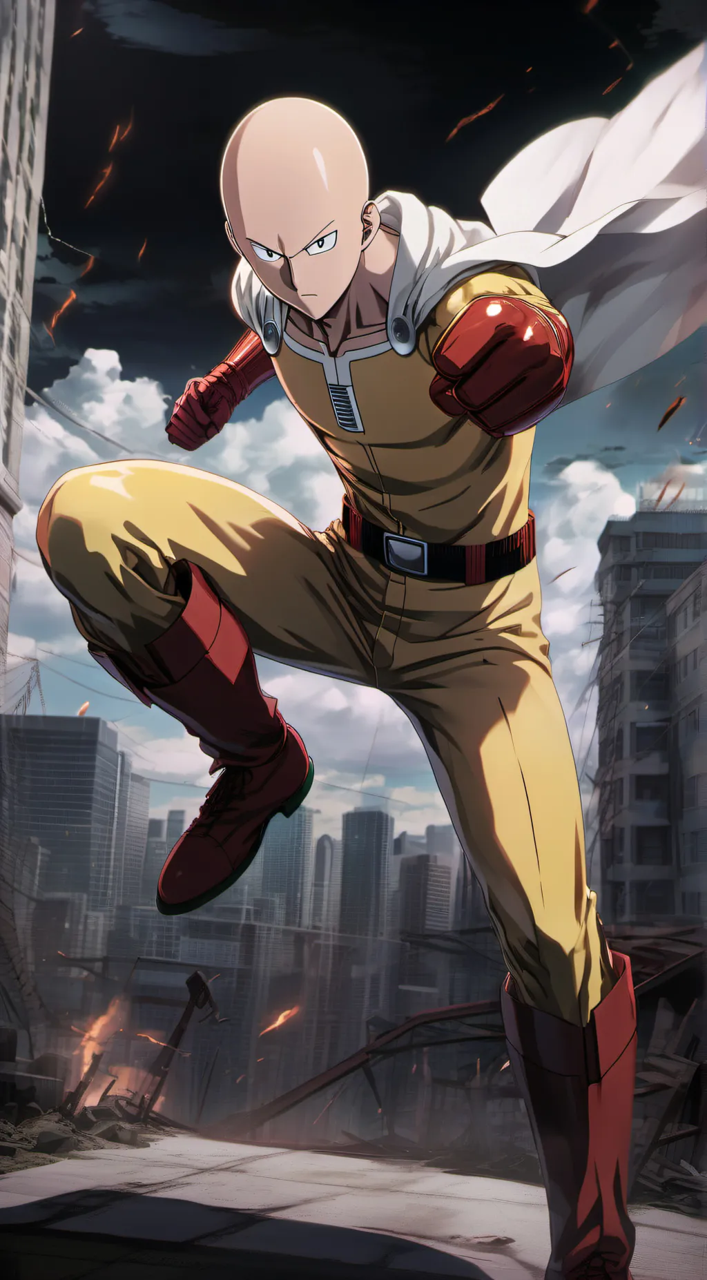 Talkie AI - Chat with Saitama 