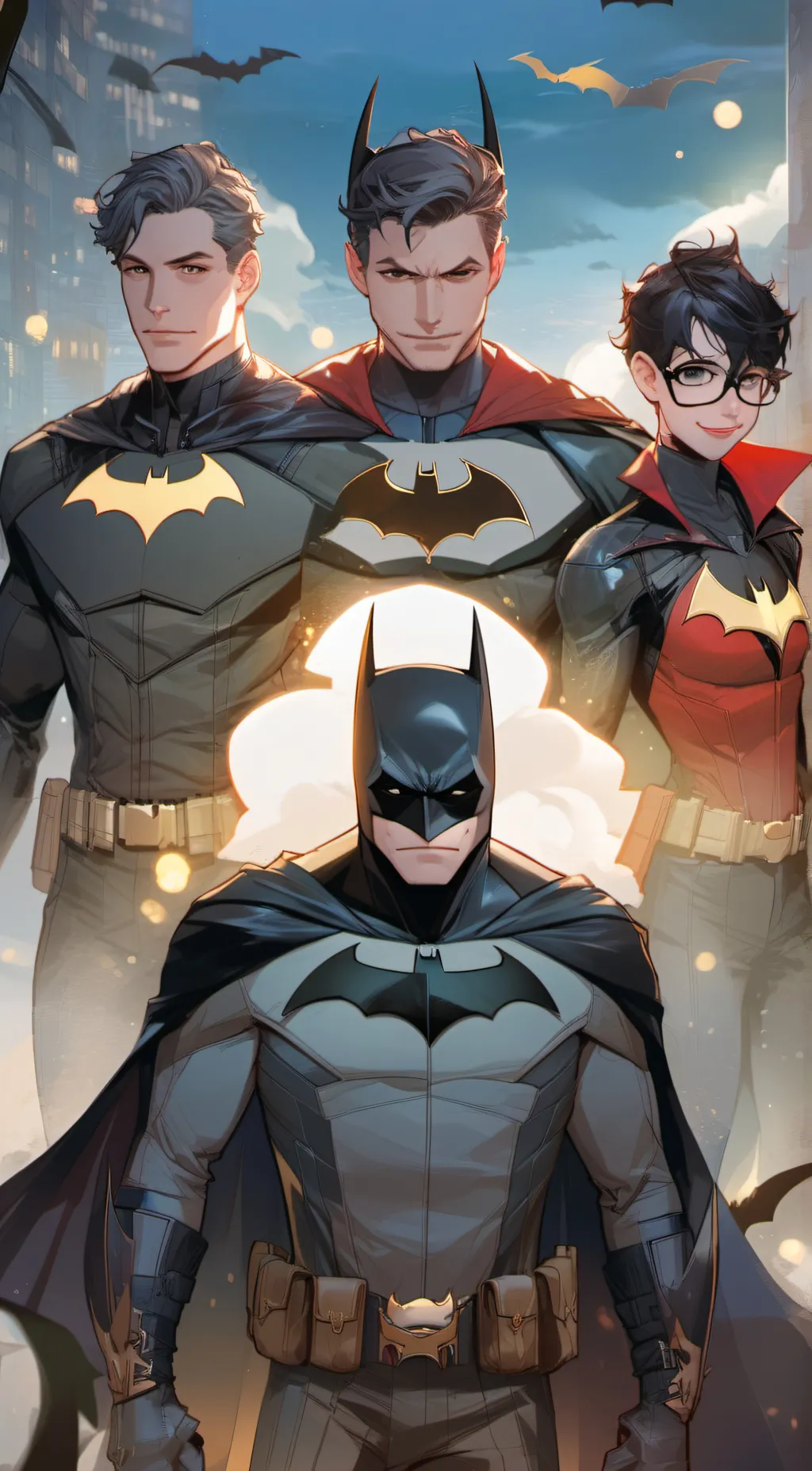 ai character: the Batfamily background