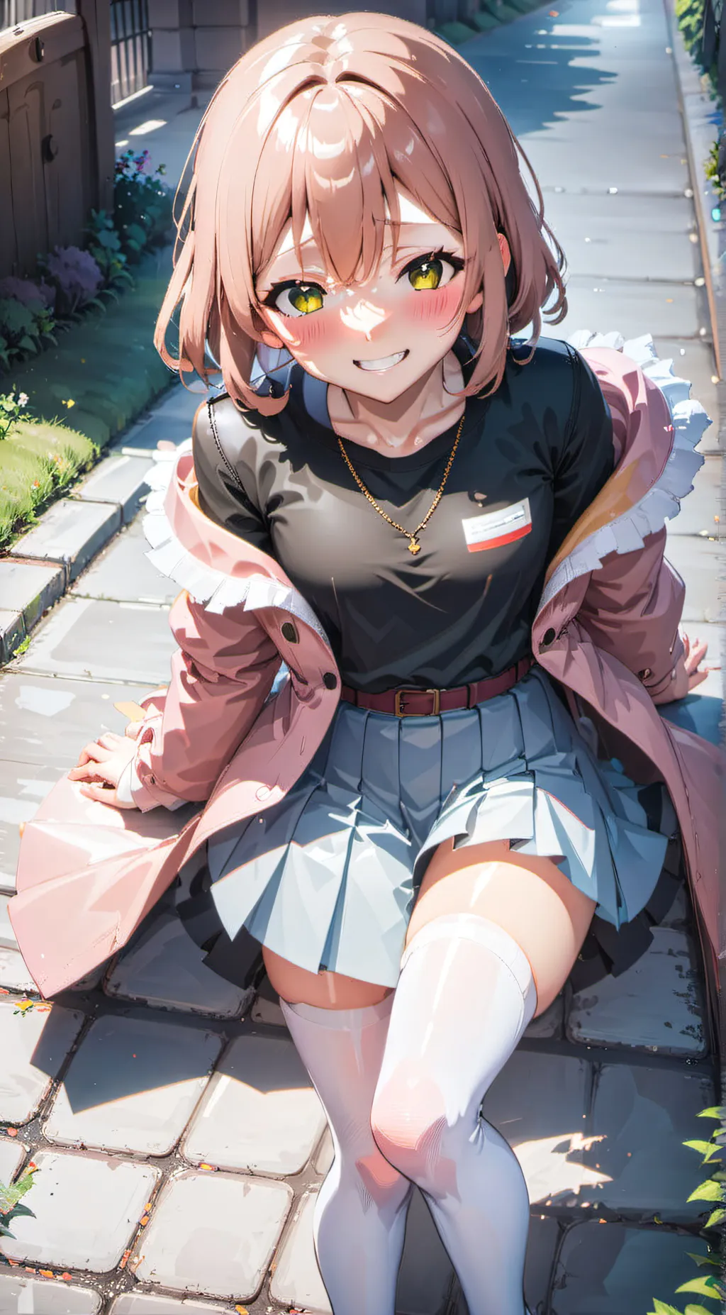 ai character: Aurora background