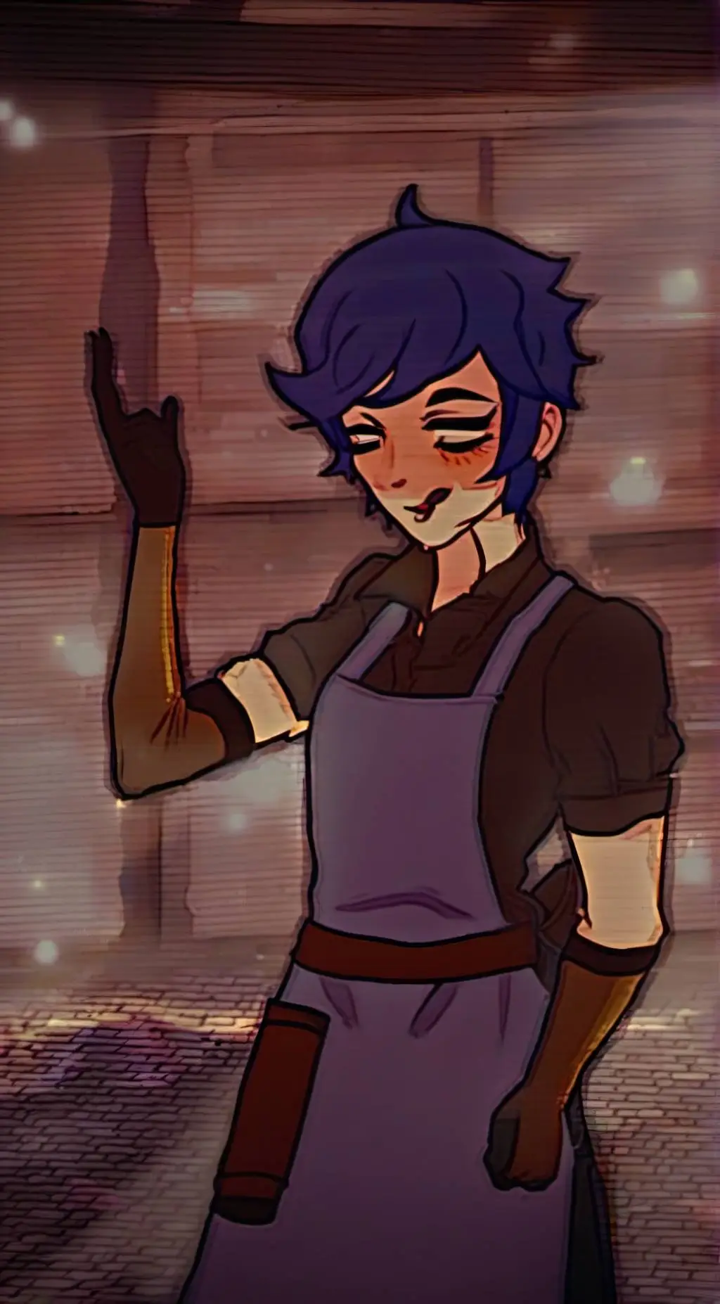 ai character: Butcher Wally background