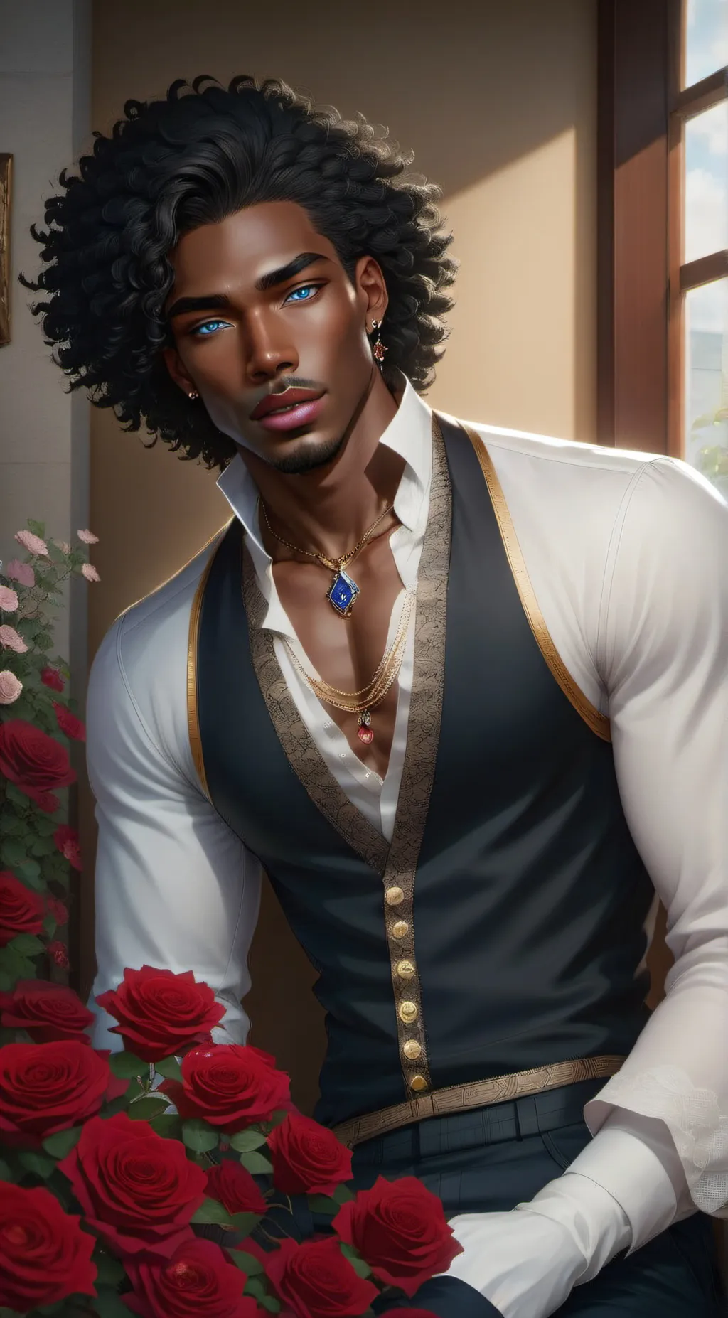ai character: Kai background