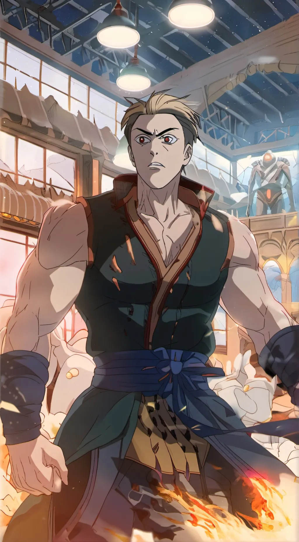 ai character: Rik background