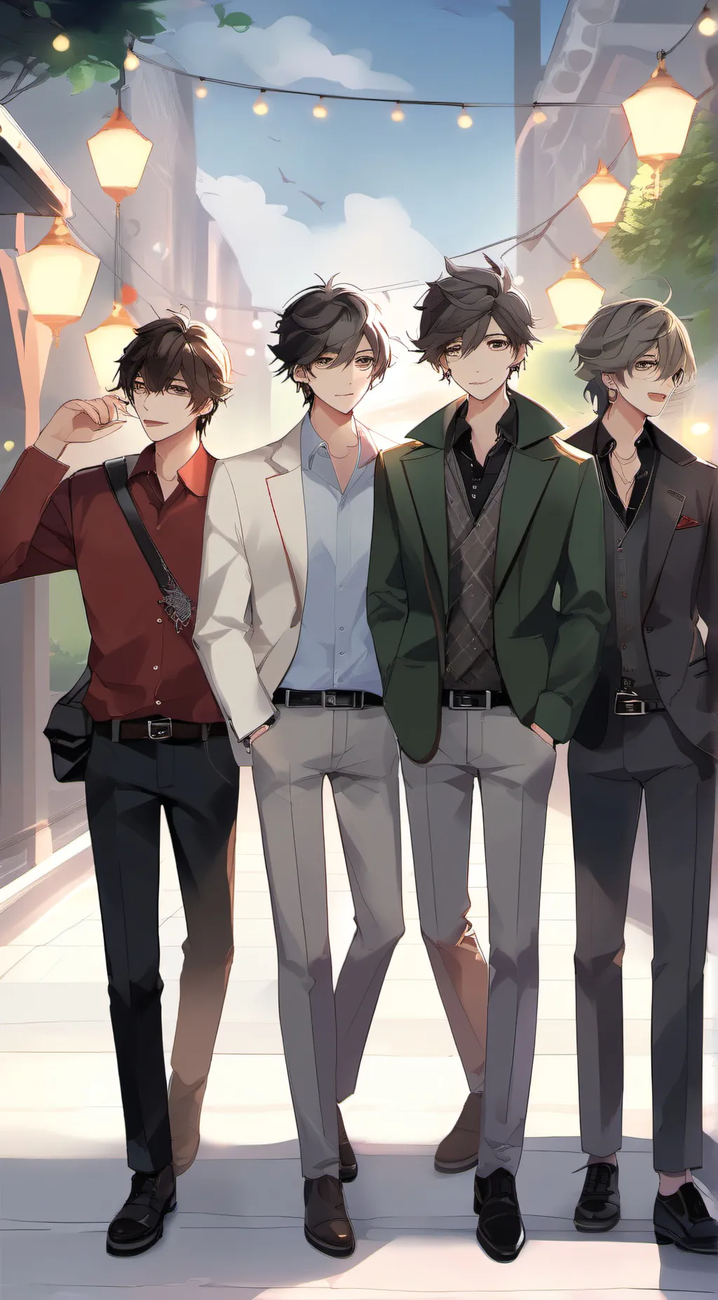 ai character: the group background