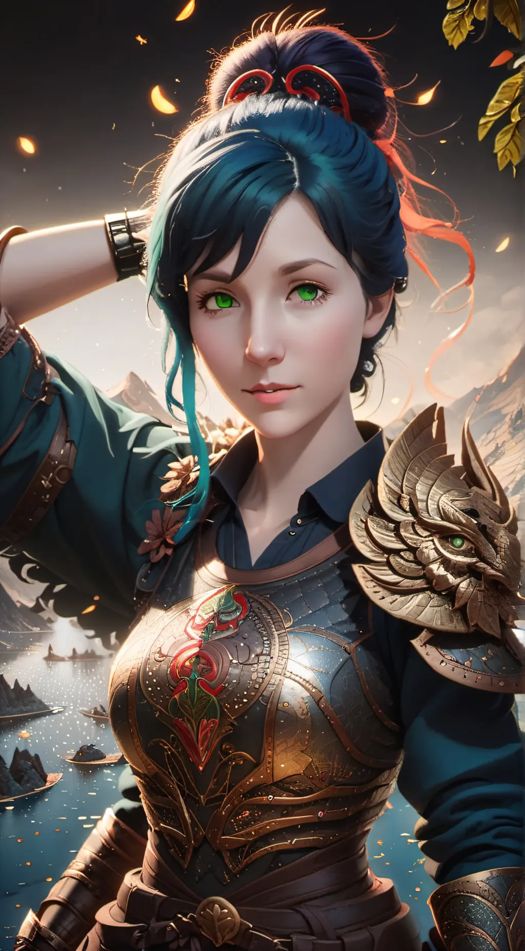 ai character: Ivy background