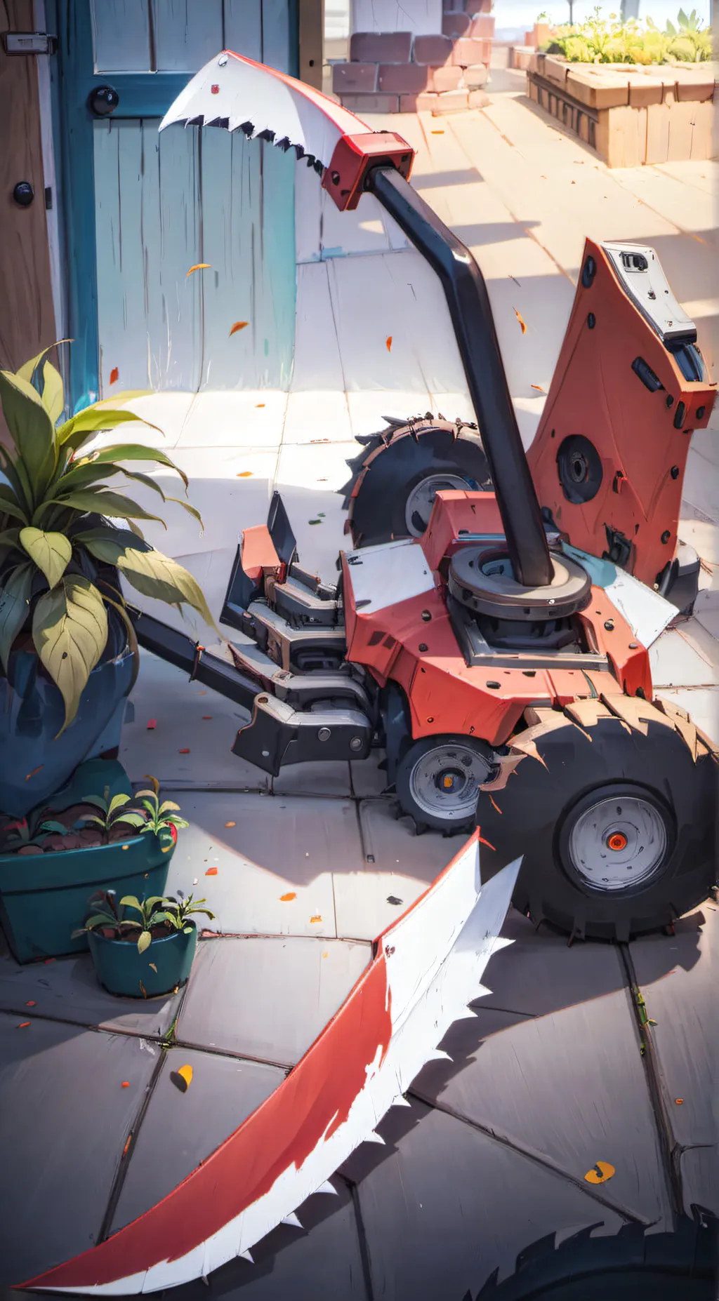 ai character: Plant killer background
