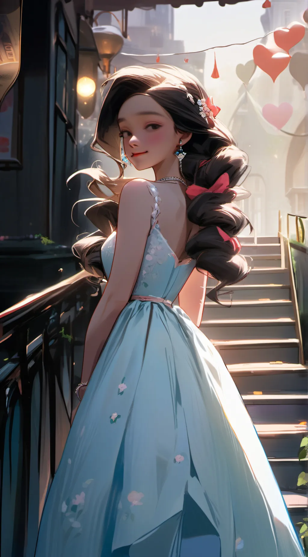 ai character: amy background